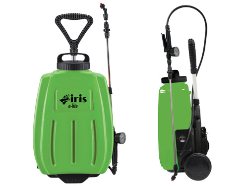 Pompa Iris Garde a batteria Litio 16Lt. con trolley E-lite