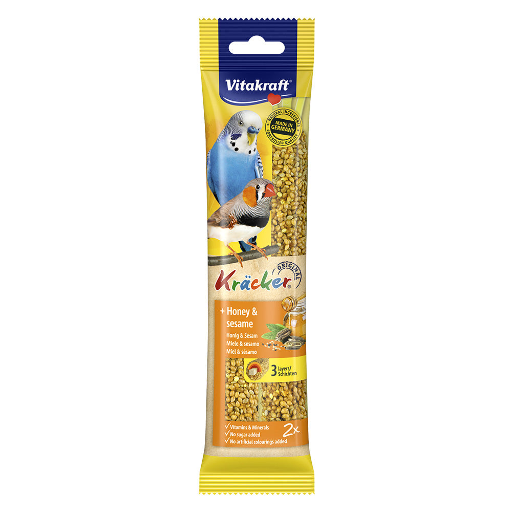 ALIMENTO PER UCCELLI 'KRACKER MIELE' per pappagallini