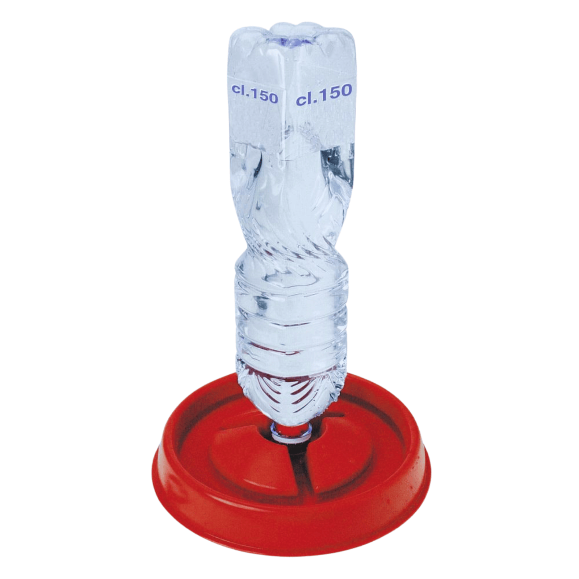 Abbeveratoio Automatico Per Polli Novital Bever Cip | In Pvc Resistente | Per Bottiglie 1,5-2 Lt