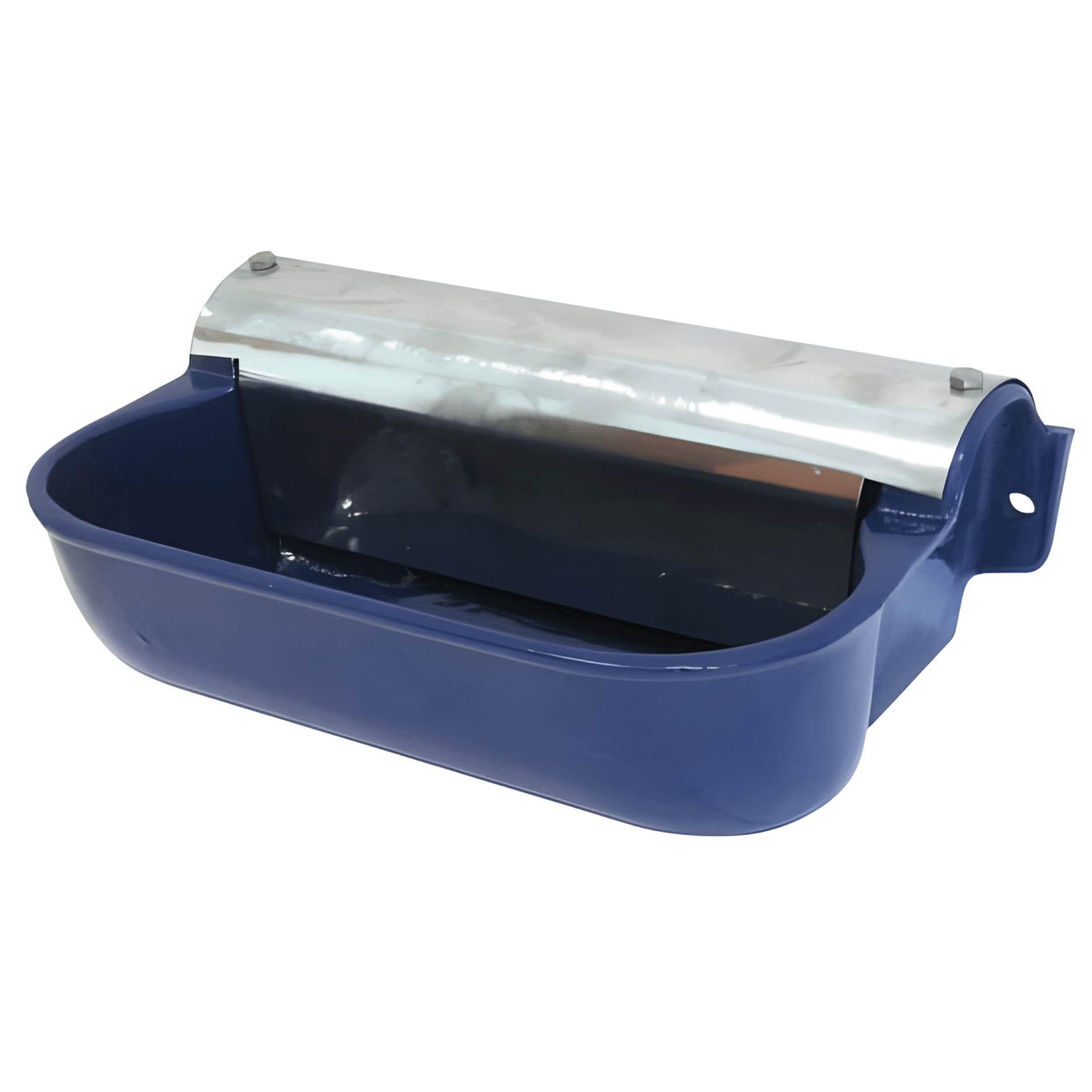 Abbeveratoio Smaltato Professionale Per Suini E Ovini | Entrata Acqua Dal Basso | 31x21x13 cm
