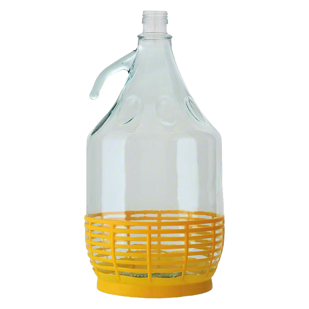 Fiasco In Vetro 'Dama Toscana' 5 Lt - Tappo 7943236