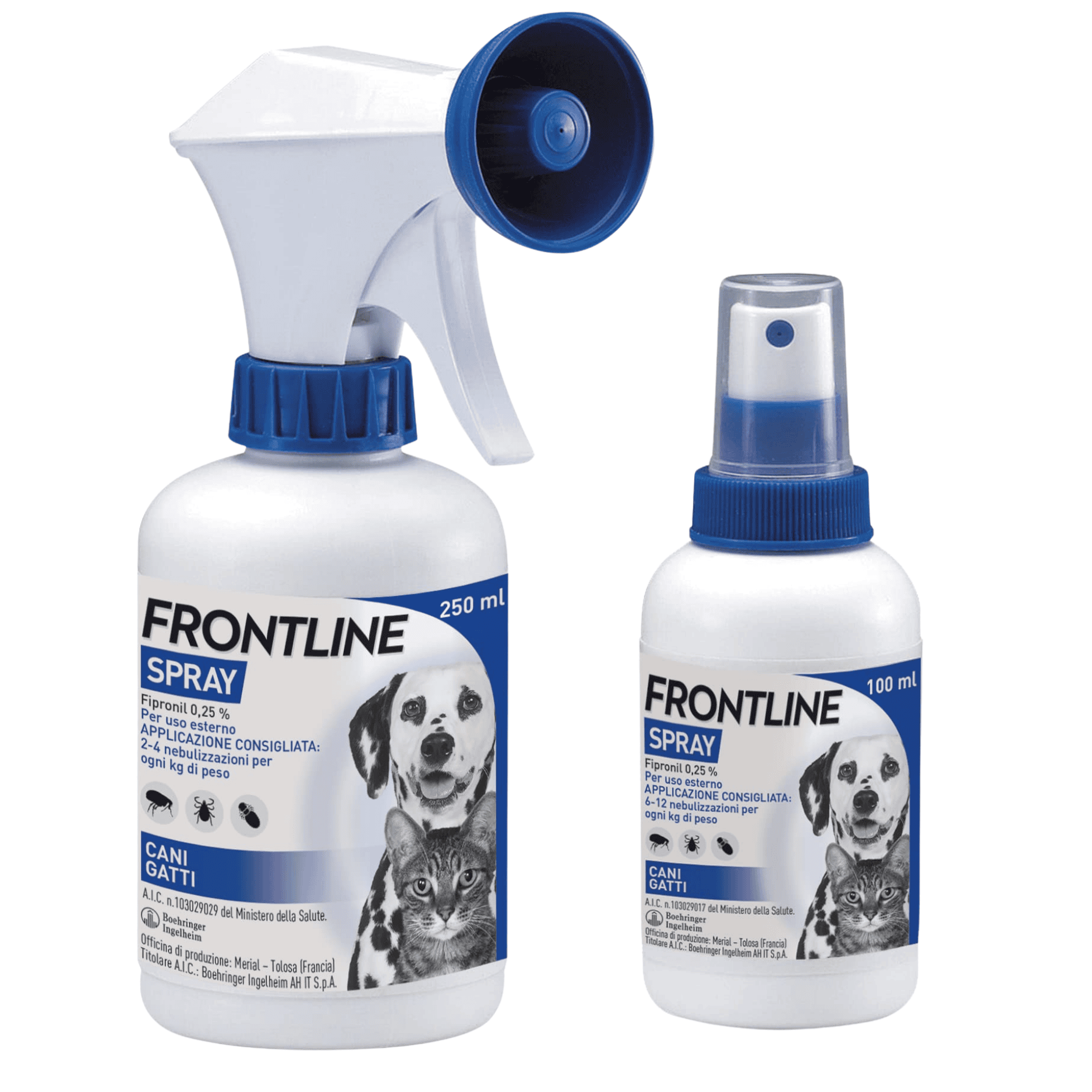 Frontline Spray Antiparassitario Cani E Gatti | Efficace Contro Pulci Zecche E Pidocchi