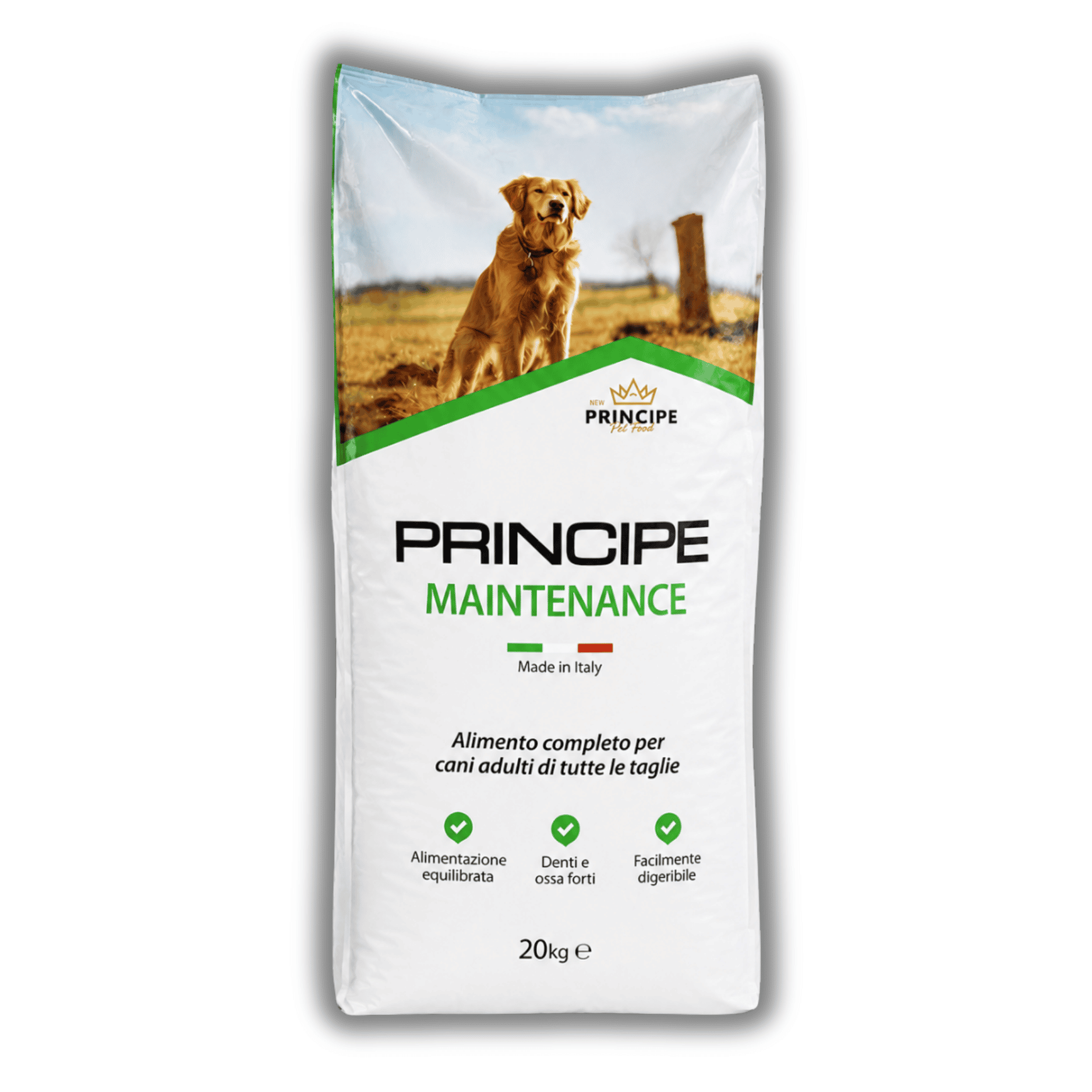 Big One Dog Basic Quality Maintenance Pollo & Riso 20 Kg | Alimento Secco Completo Per Cani Adulti