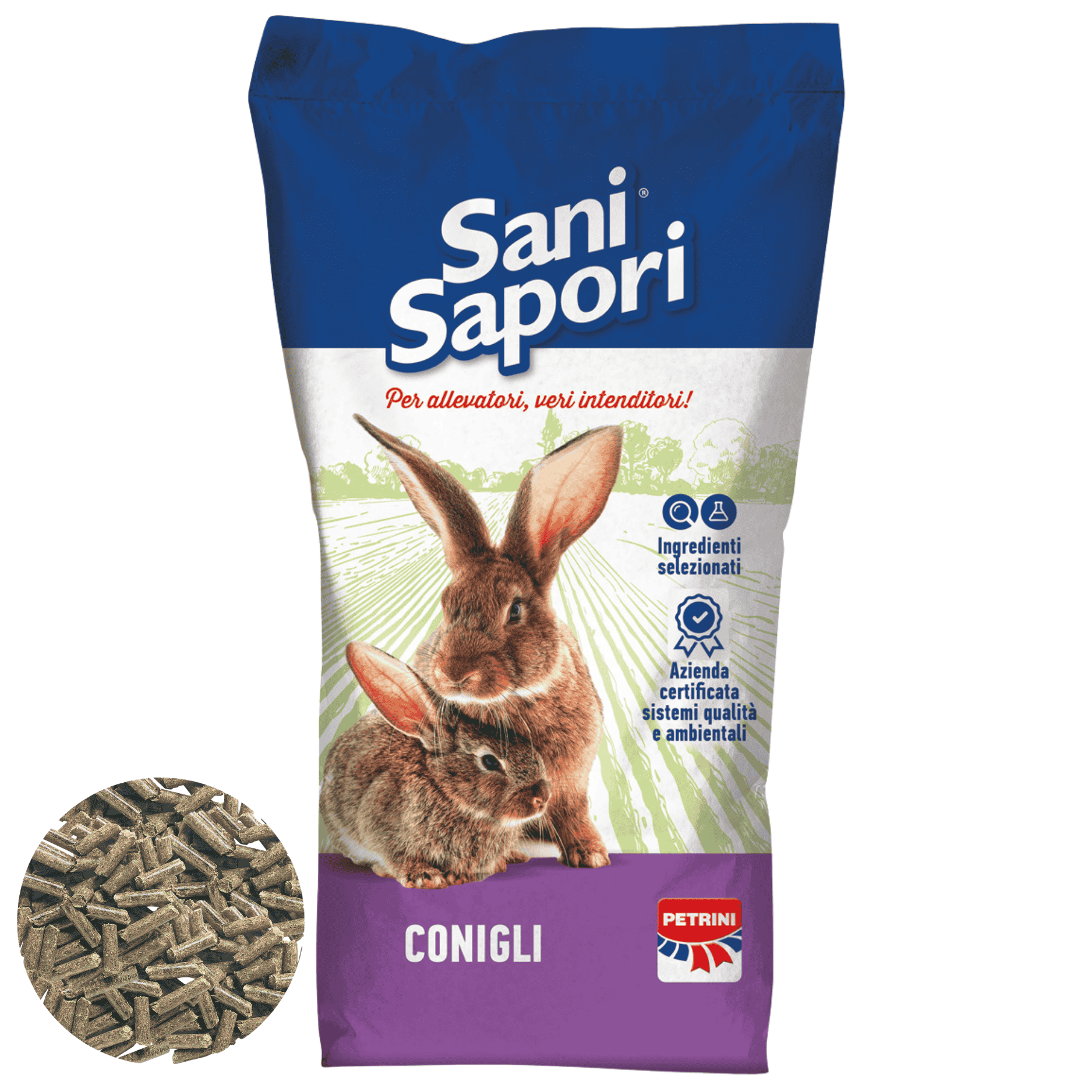 C1 Cuni Unico Petrini | Mangime Professionale Per Conigli | Alta Resa Riproduttiva E Crescita Ottimale