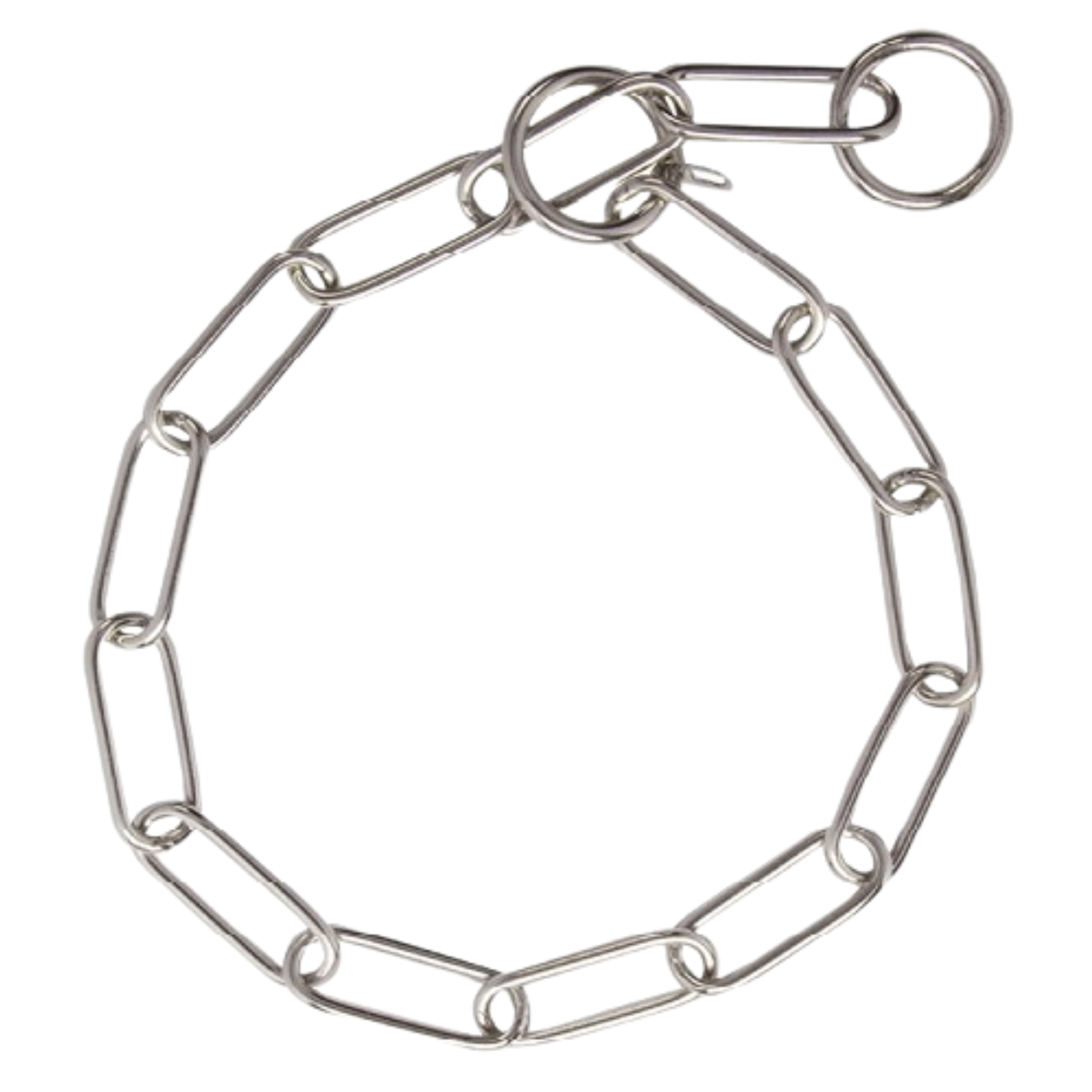 Collare Lif Maglia Lunga Salvapelo In Acciaio Cromato 60 Cm | Professionale E Resistente