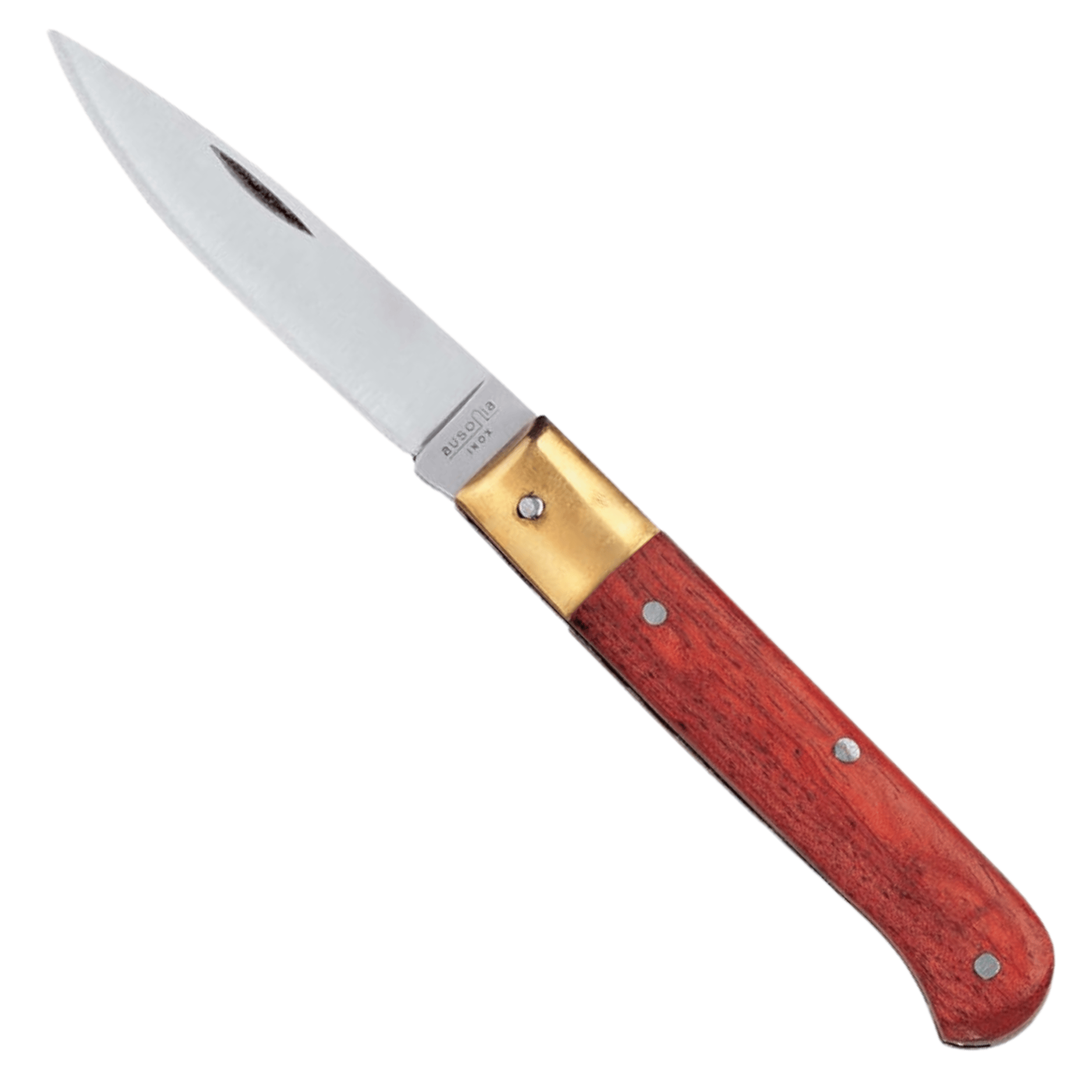 Coltello Ausonia 'Calabrese' | Lama Inox | Manico Legno | 16-23 Cm