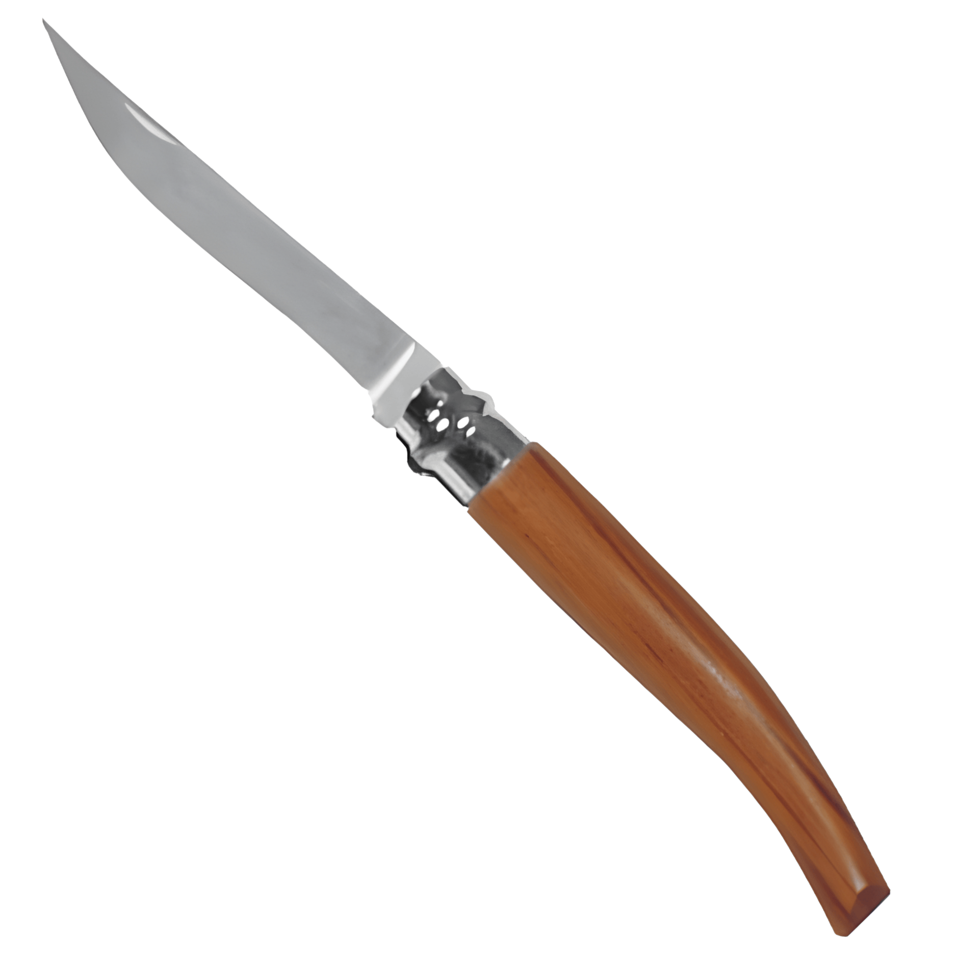 Coltello Professionale Da Filetto De Luca | Lama Acciaio Inox Temperata | Manico In Legno Ergonomico