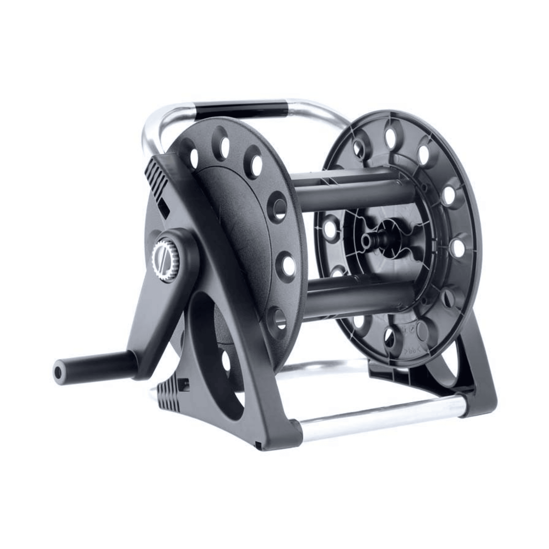 Avvolgitubo Claber Aquapony 8887 | Kit Completo Con Raccordi | Capacità 20 Metri Tubi Da 1/2"