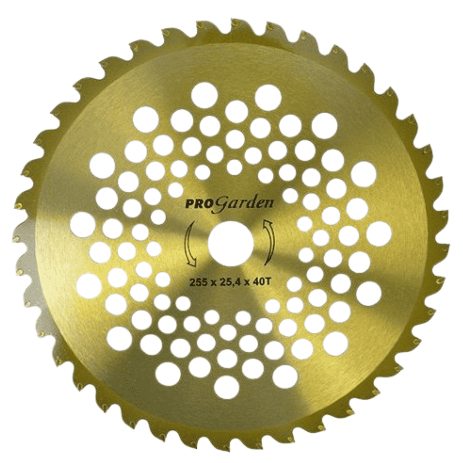 Disco Professionale Per Decespugliatore XD40PRO | Acciaio Rinforzato | 40 Denti Con Placche Tungsteno | Massima Efficienza Taglio