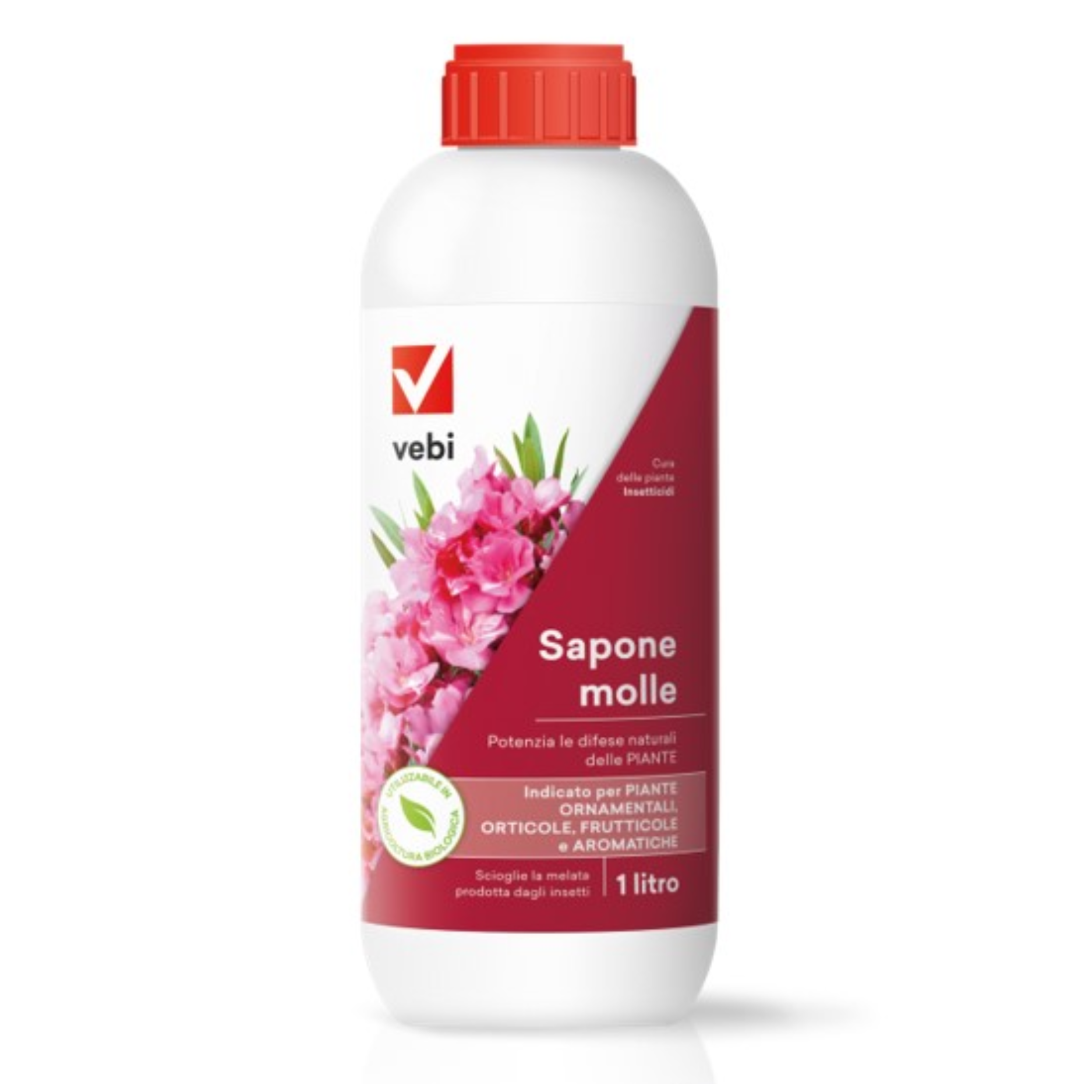 Sapone molle Vebi da flacone da 1L