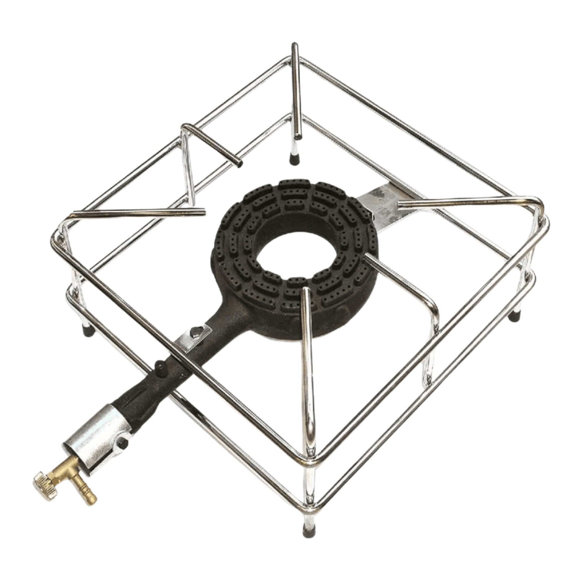 Fornellone A Gas Fox Francesco Palumbo | Bruciatore In Ghisa Made In Italy Con Rubinetto E Kit Di Montaggio