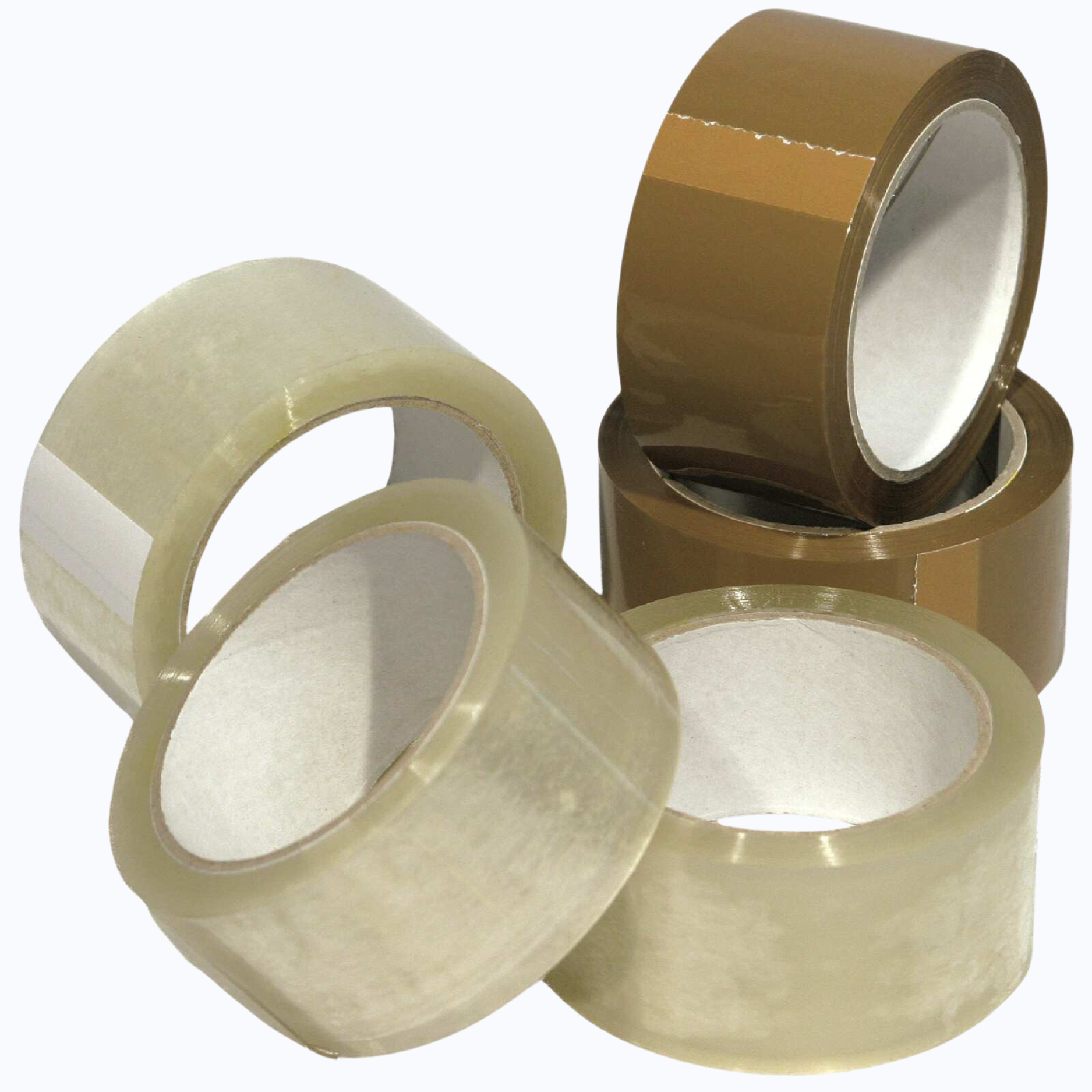 Nastro adesivo 50MT indicato per chiusura cartoni e operazioni imballaggio Adatto anche per chiusura di sacchetti di cellophane e politene