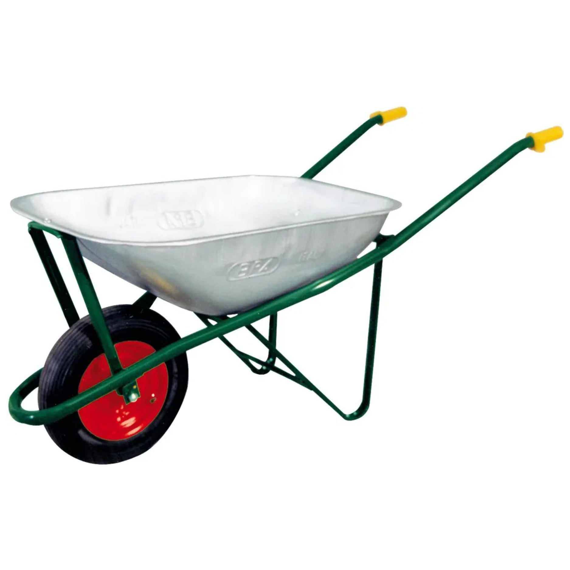 Carriola Professionale 70L Con Vasca Zincata E Ruota Pneumatica – Robusta, Stabile E Maneggevole!