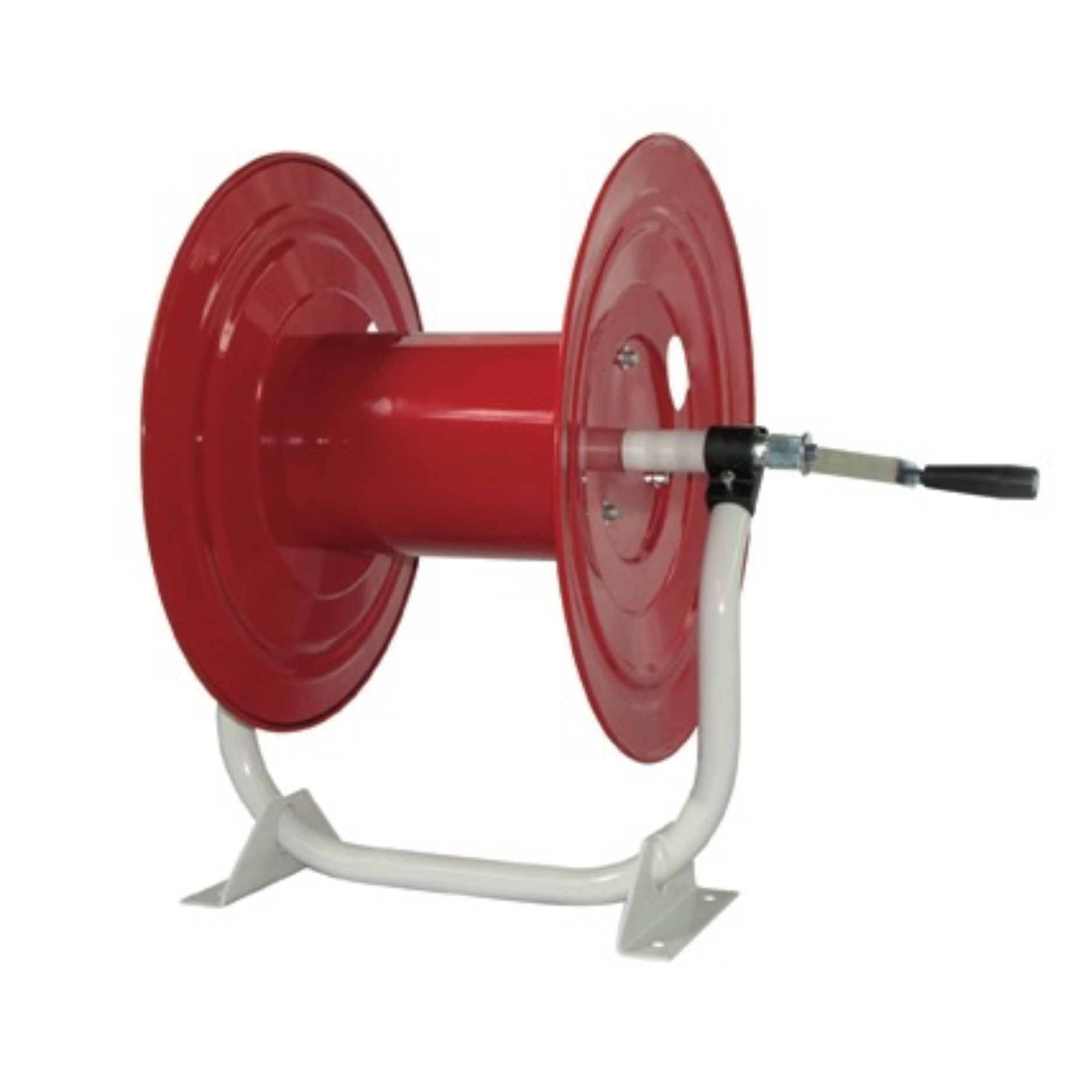 Avvolgitubo Professionale Per Irrorazione A Staffa | Struttura In Acciaio Verniciato | Capacità 100 Mt