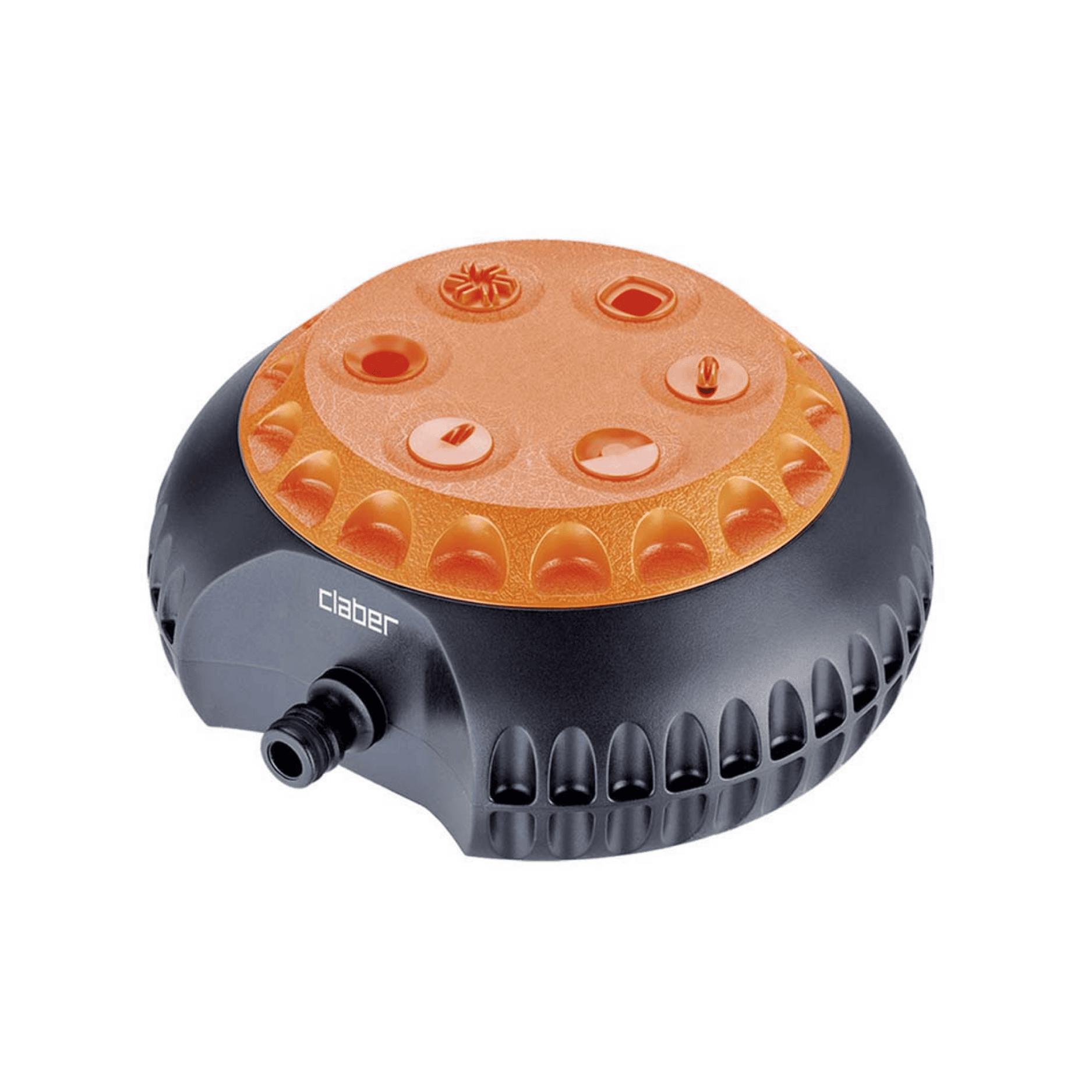 Irrigatore Statico Multifunzione Claber 8654 | 6 Getti Selezionabili | Area Irrigata Fino a 64 m²