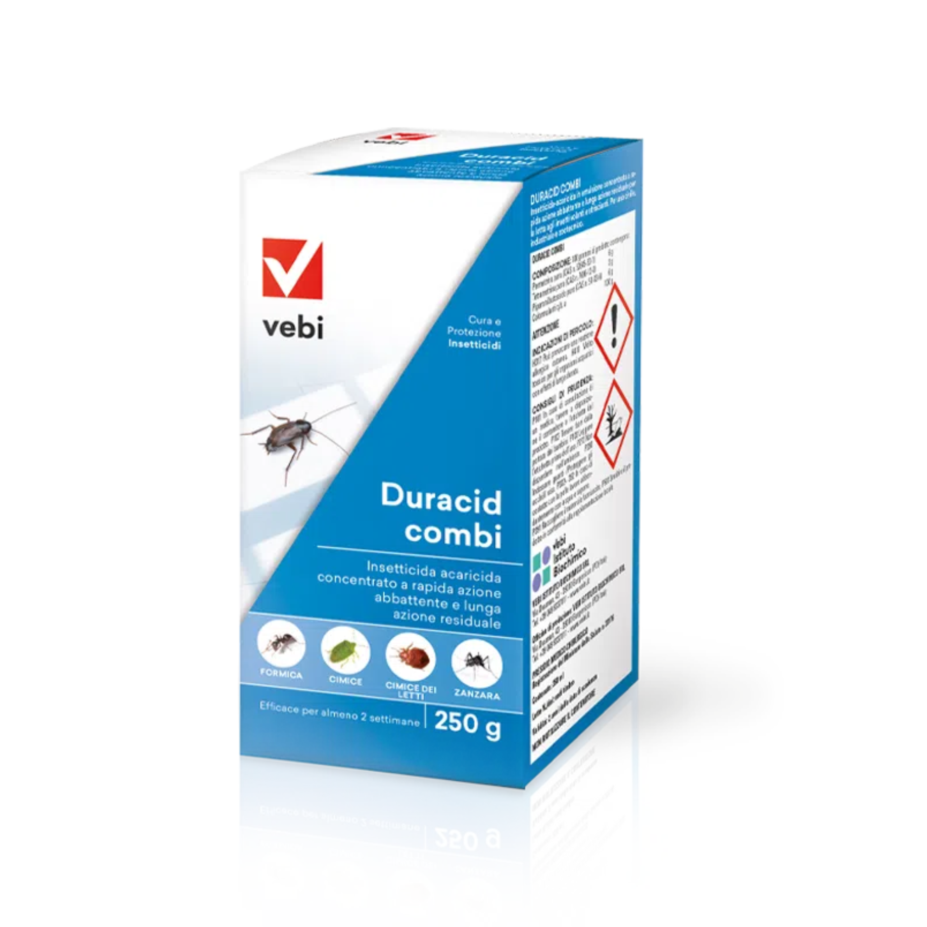 Duracid Combi EC Insetticida emulsionabile flacone da 250ml Vebi
