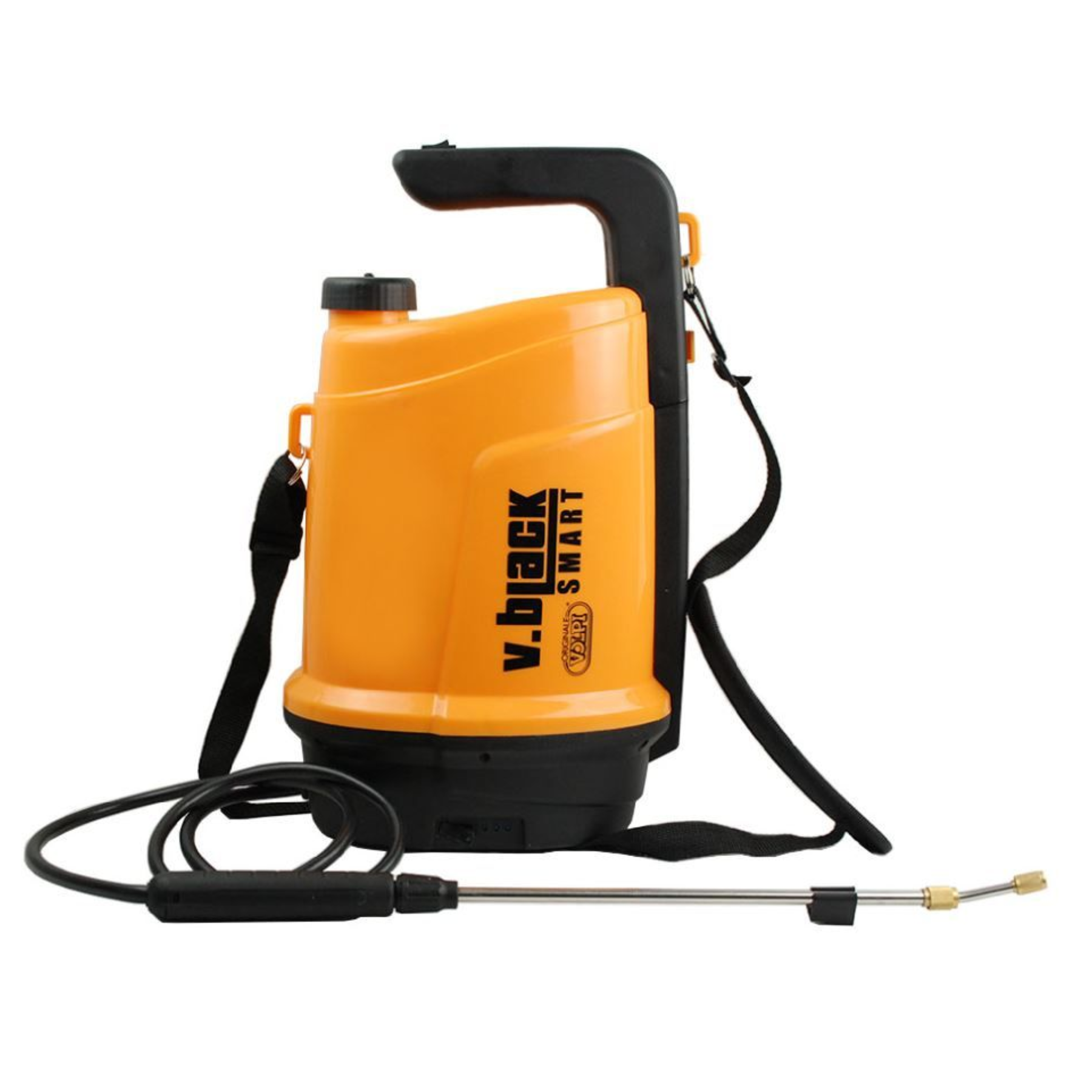 Pompa Irroratrice A Batteria Volpi Black Smart 5 Litri | Lancia Telescopica In Acciaio Inox