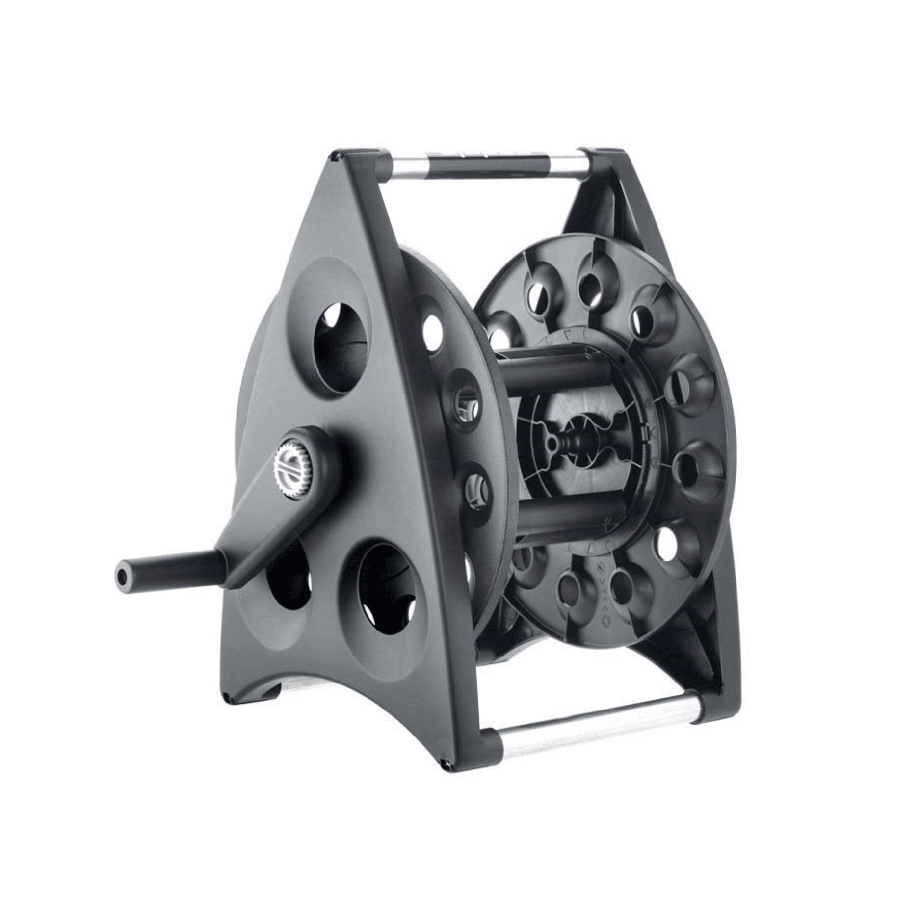 Avvolgitubo Da Parete Claber Kiros 8921 | Kit Completo Con Staffe E Raccordo Automatico 40mt