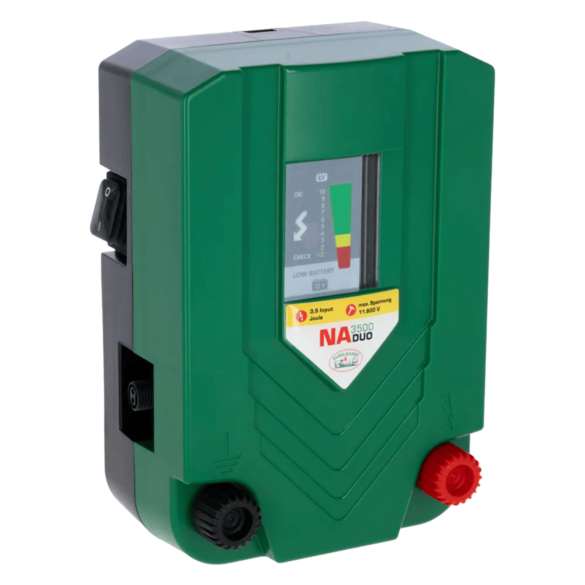 Elettrificatore Lif Euroguard Duo NA3500 12/230V | 2,4 Joule Per Recinzioni Fino A 72 Km Professionali