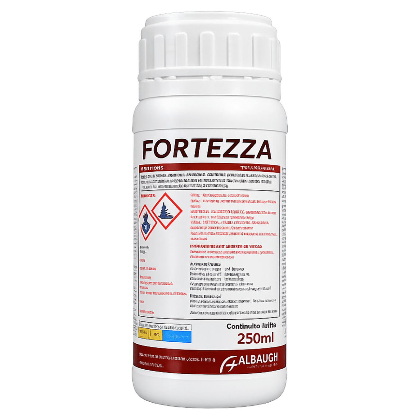 FORTEZZA INSETTICIDA ACARICIDA ABAMECTINA ALBAUGH 250 ML