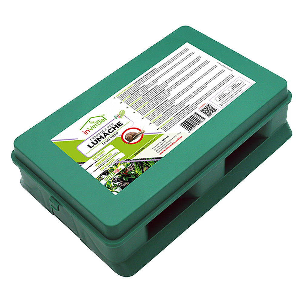 Trappola Per Lumache Cm. 27 X 18 X H.7 In Verde | Trappola Professionale Per Lumache E Limacce - foto prodotto