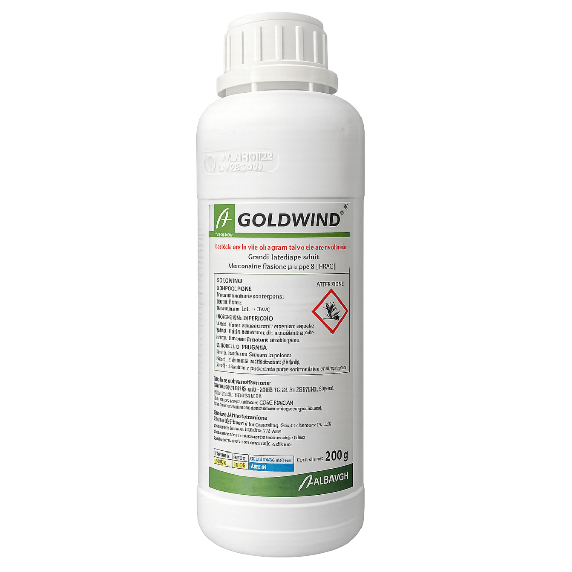 flazasulfuron herbicide label Goldwind 25 WG 200 g