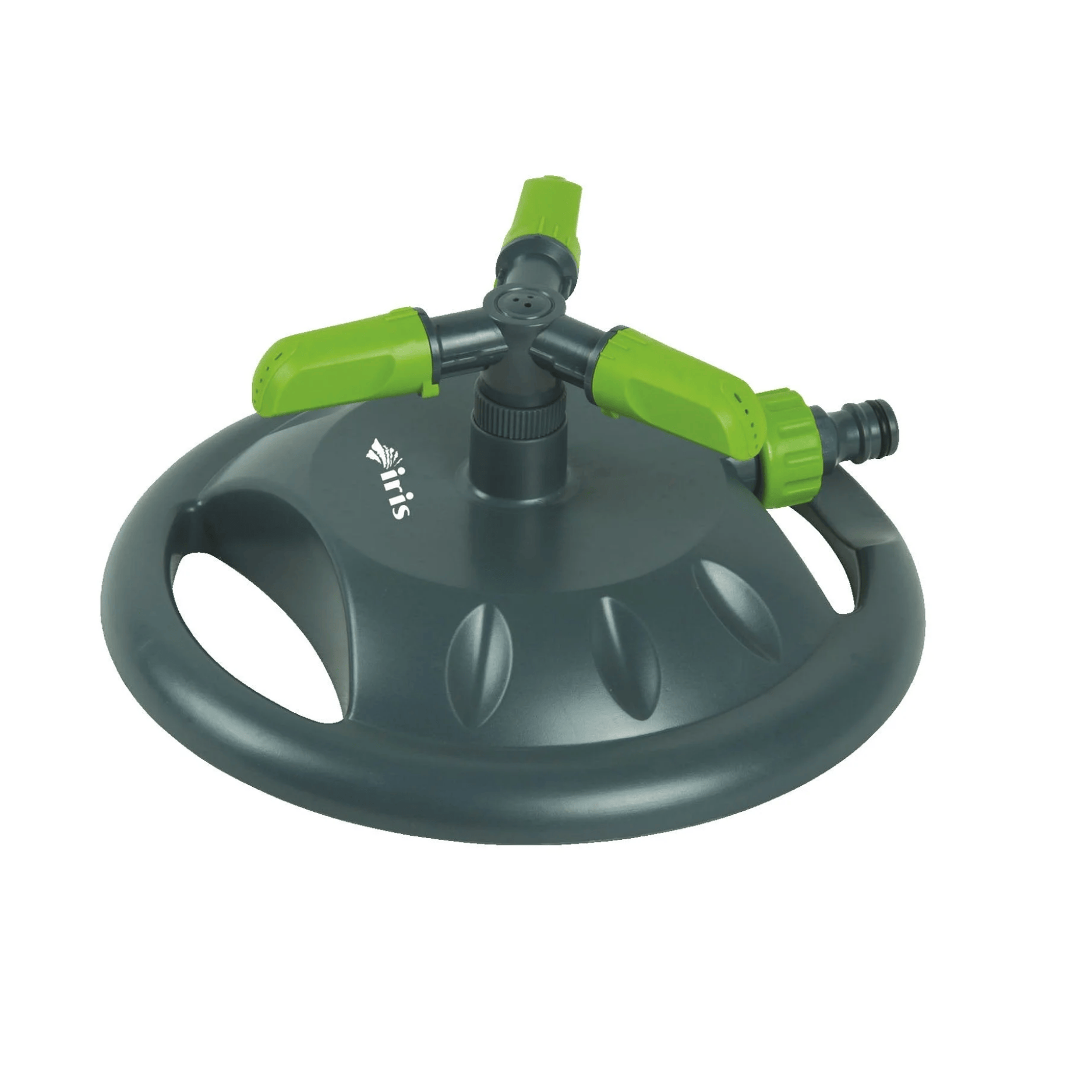 Irrigatore Rotante Brixo Iris A 3 Braccia | Base In Abs Resistente | Copertura Da 75 A 113 Mq