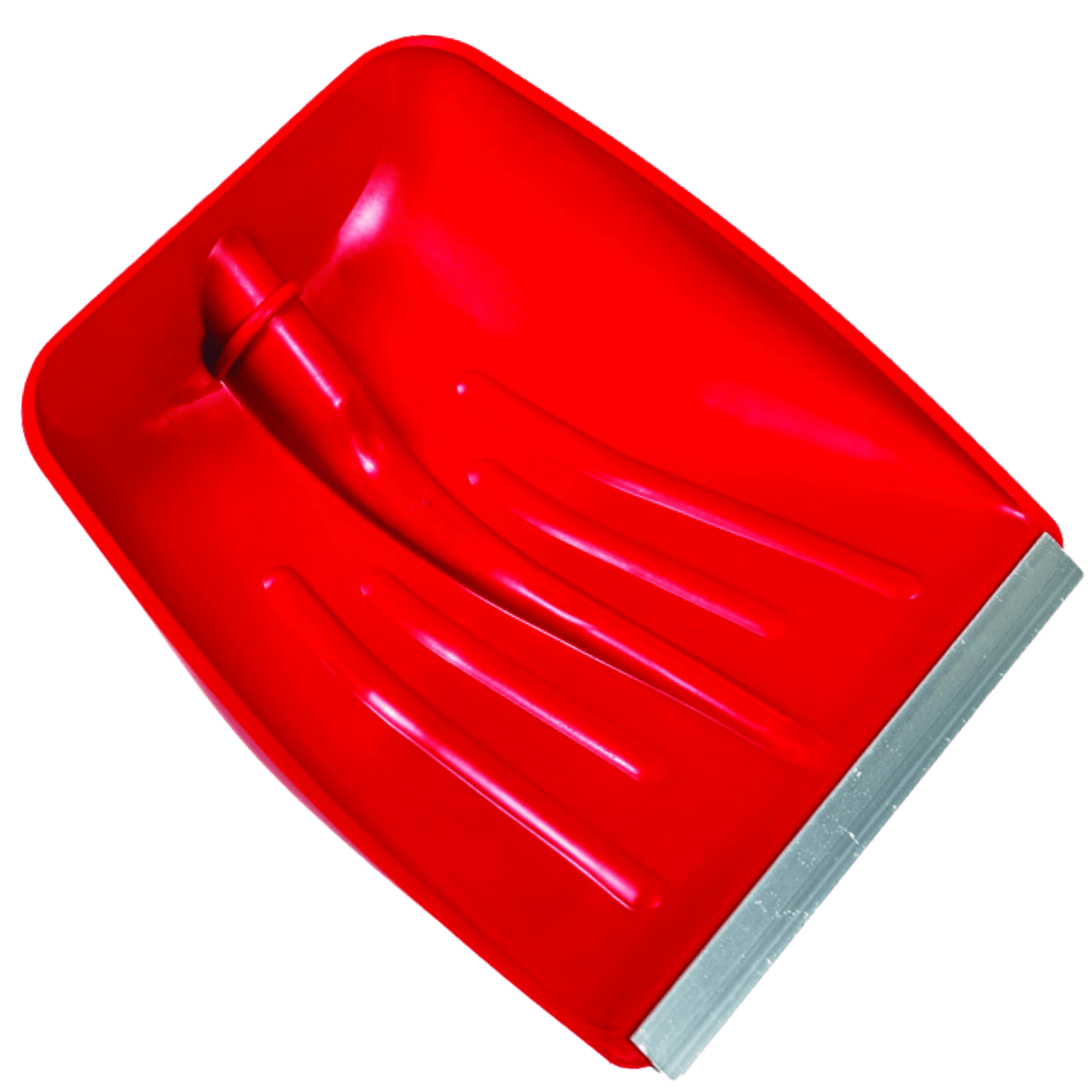 Pala Professionale In Polipropilene Per Neve E Granaglie | Profilo In Alluminio Rinforzato Rosso