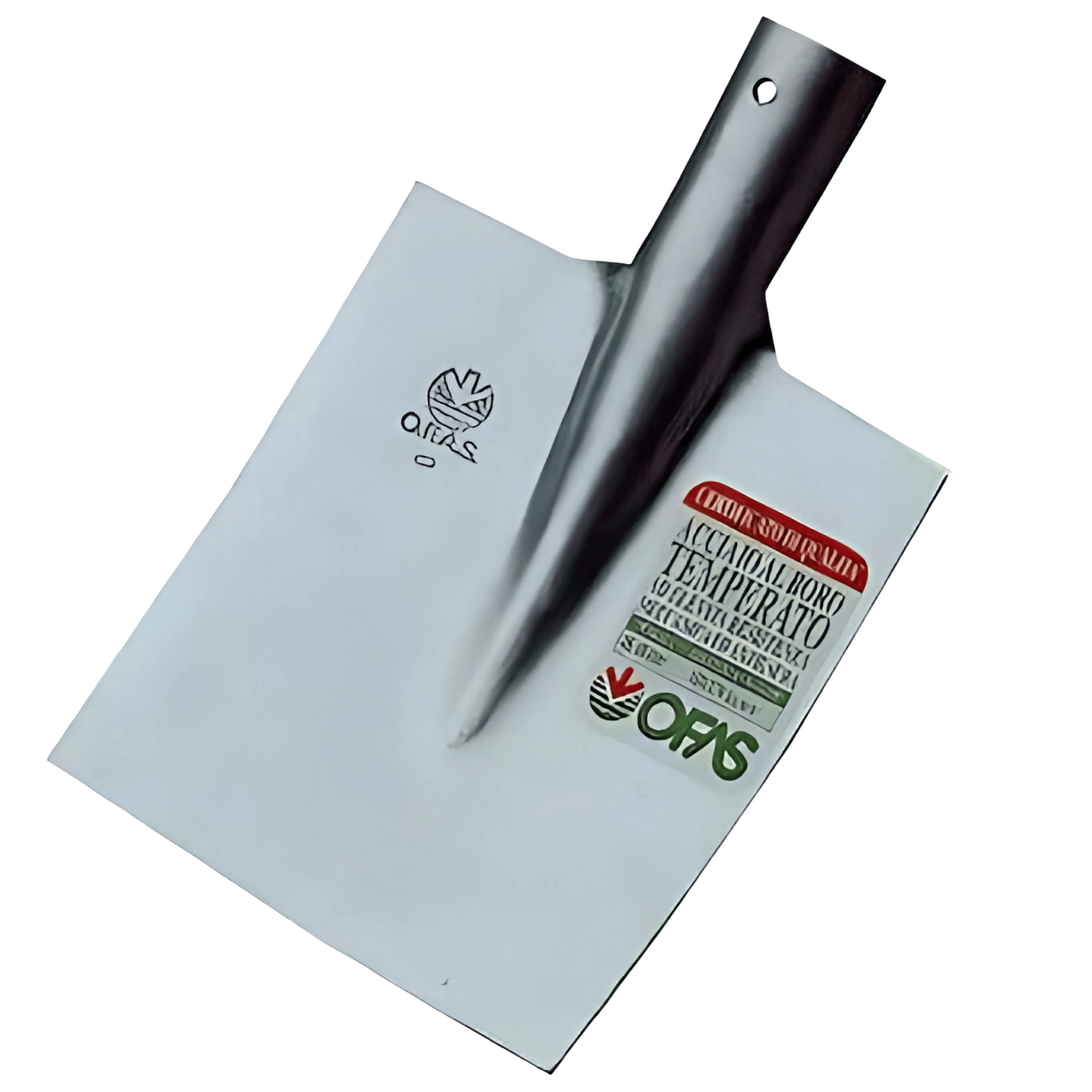 Badile Professionale A Punta Quadra | Acciaio Alta Qualità Rinforzato | Modello Ofas T.33 Con Manico