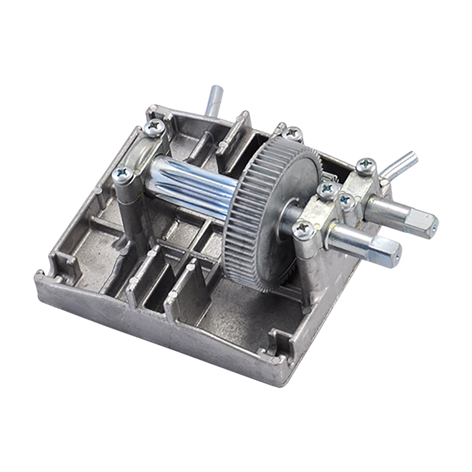 Piastra Per Insaccatrice Reber | Ricambio Originale | Supporto Cremagliera Con Ingranaggio E Perni