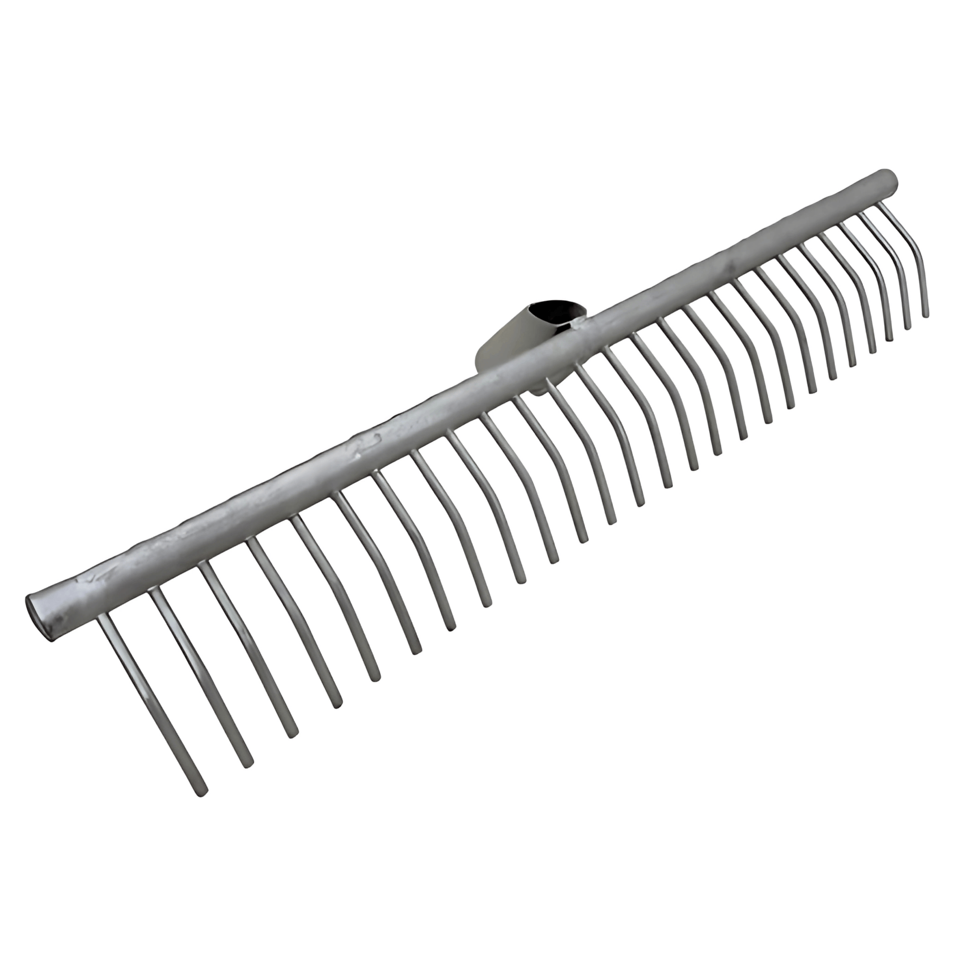 Rastrello Professionale Serie Giardino Lif Senza Manico | 26 Denti In Acciaio Robusto | Lunghezza 53 Cm