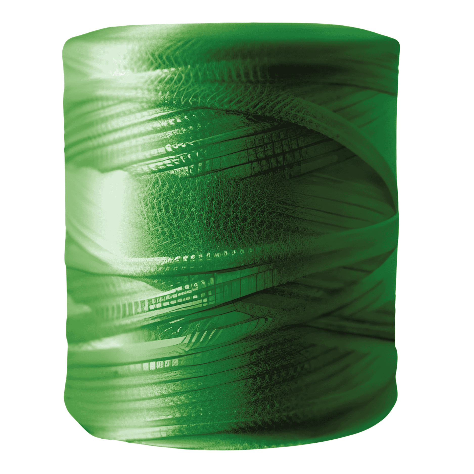 Rete Elastica Professionale Per Imballaggio Ortofrutta Verde In Polietilene 1000 Mt 6 Gr/Mq