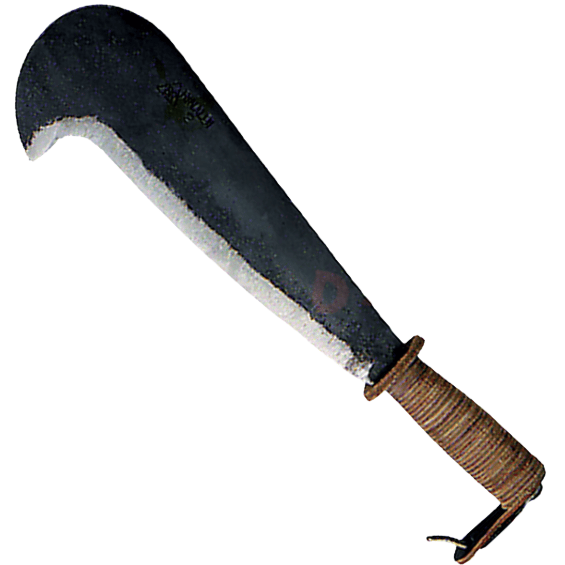 Roncola Professionale Valcamonica Art.111 | Lama Affilata Con Manico In Cuoio | Peso 0,414 Kg