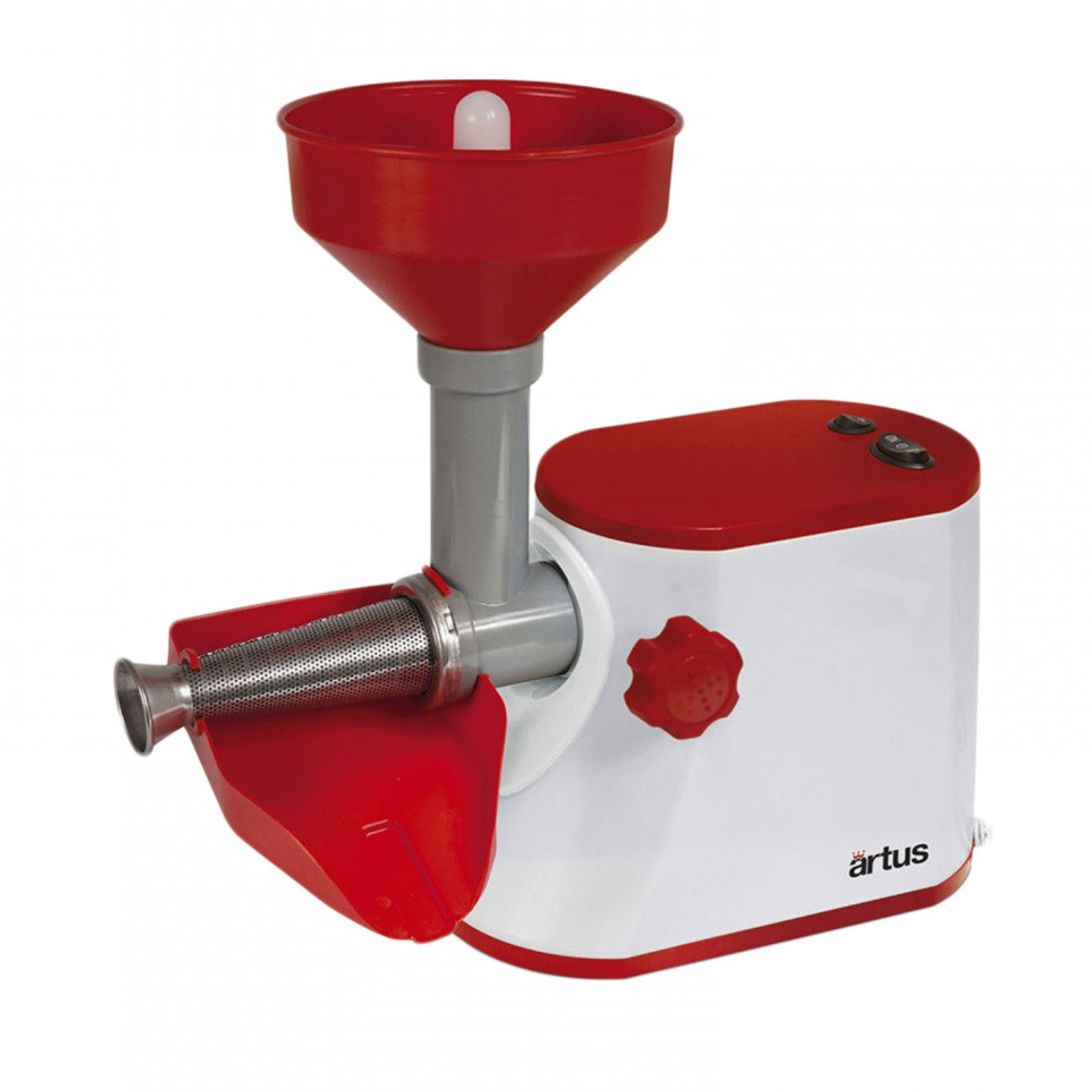 Spremipomodori Professionale Artus S15 N°5 | Motore 300-800W | Produzione 80 Kg/h | Cono Inox AISI 304