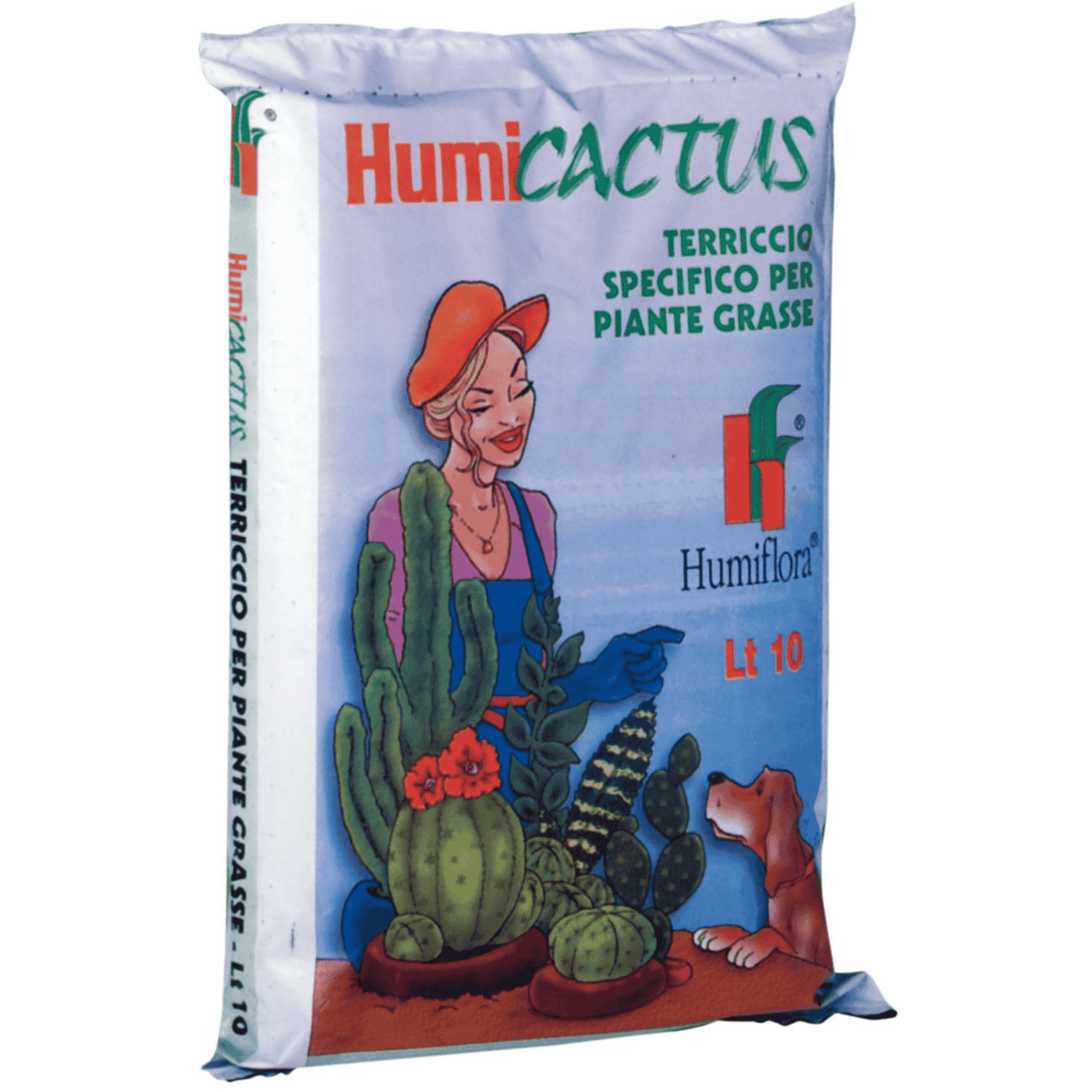 Terriccio Per Piante Grasse Humiflora 10L | Substrato Professionale Drenante E Nutriente