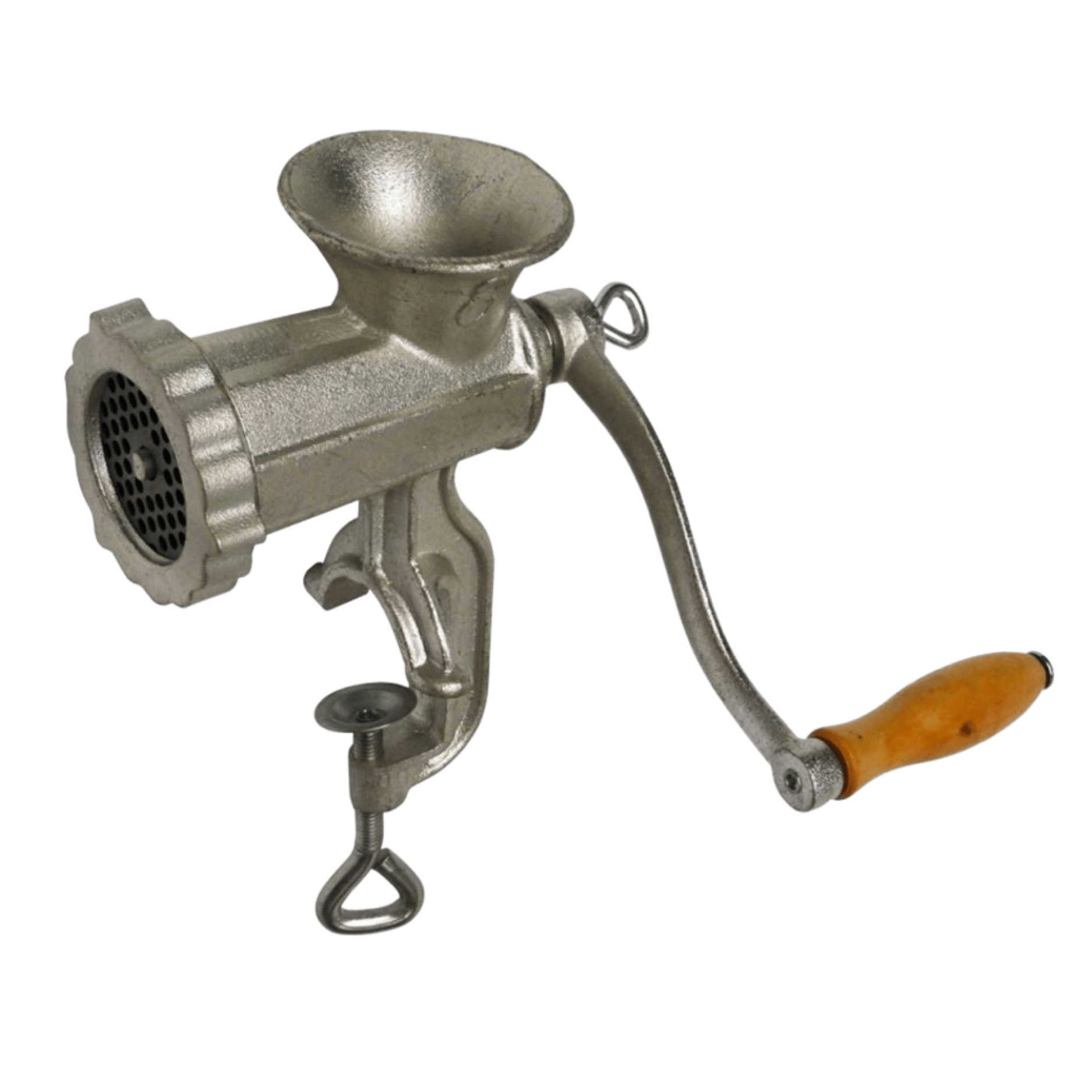 Tritacarne Manuale Reber In Ghisa Stampata | Trafila E Coltello In Acciaio Temprato