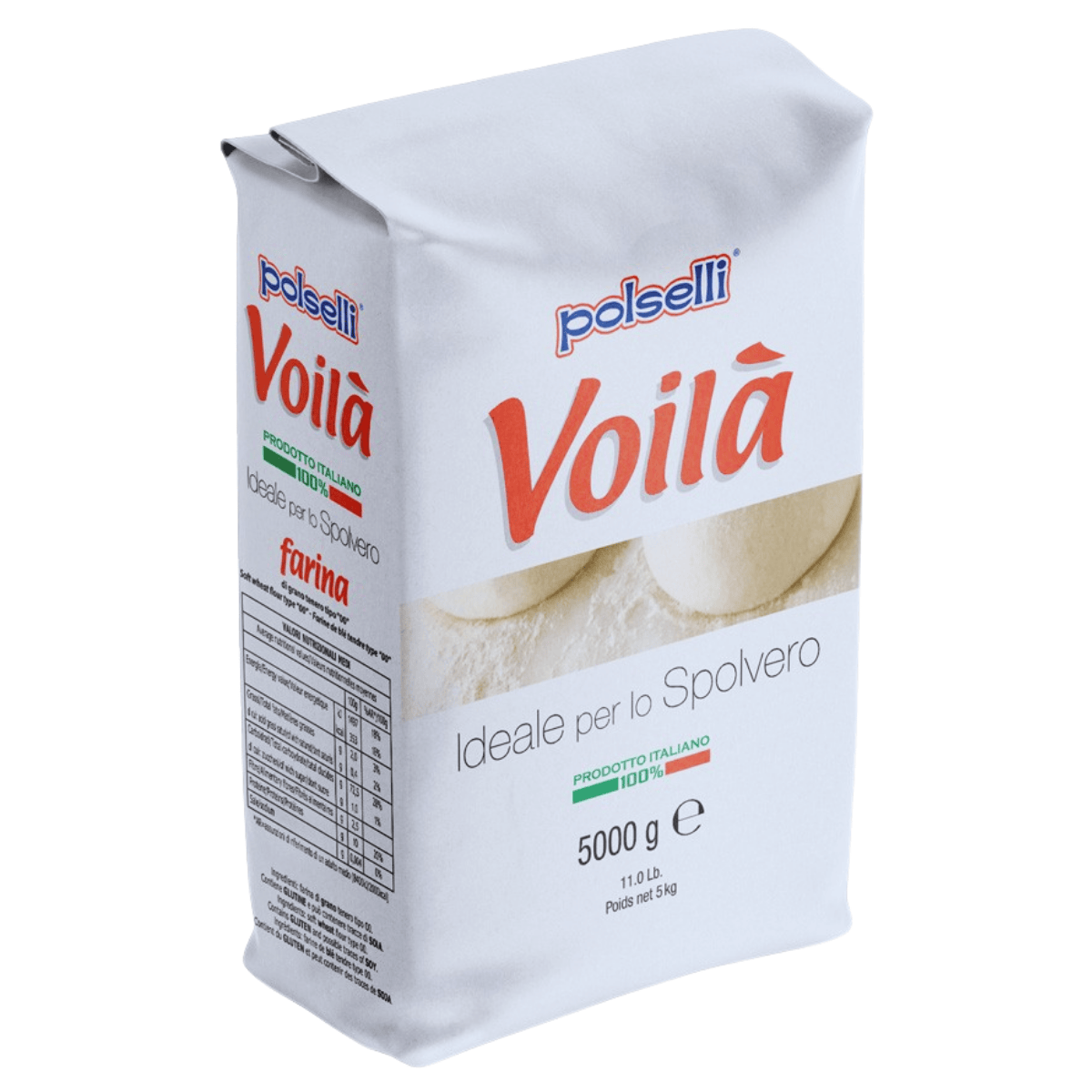 Voilà
Farina per spolvero