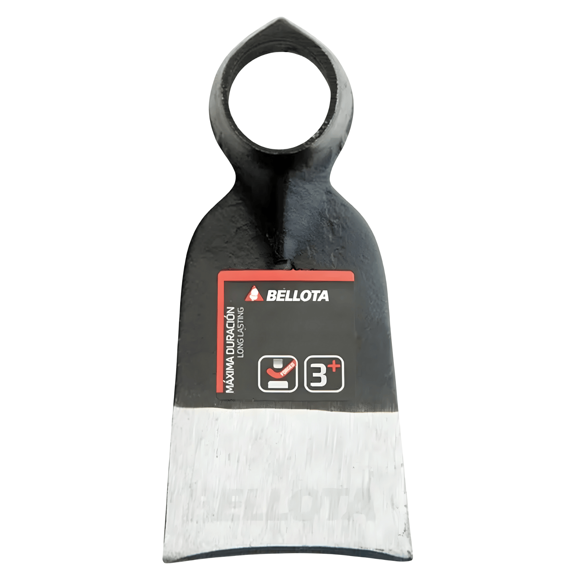 In acciaio forgiato temprato in un singolo pezzo. Occhio tondo.