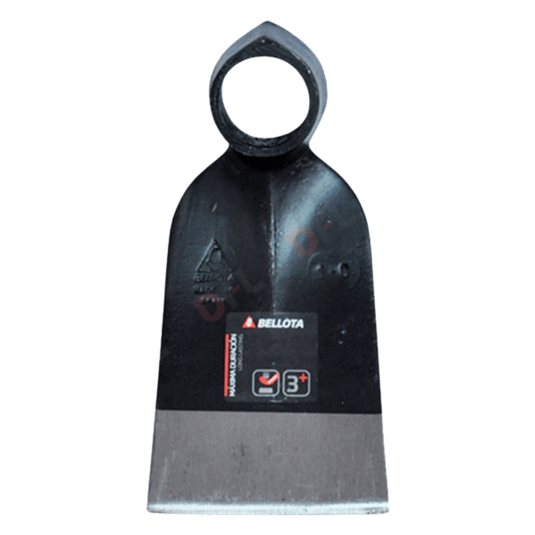 In acciaio forgiato temprato in un singolo pezzo. Occhio tondo.