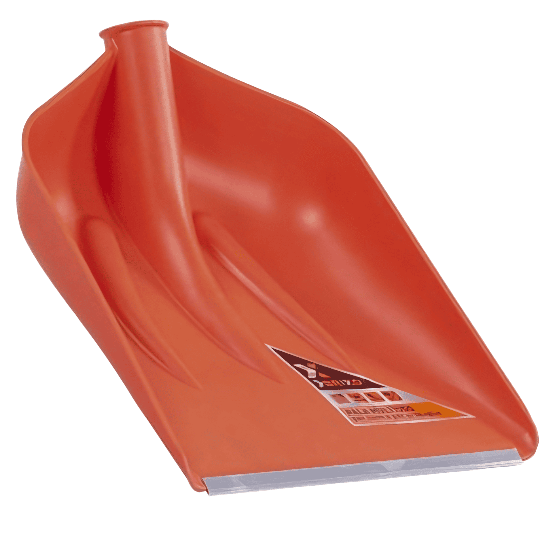 Badile Professionale Brixo KD35 Per Neve E Granaglie | Polipropilene Rinforzato | Lama Alluminio