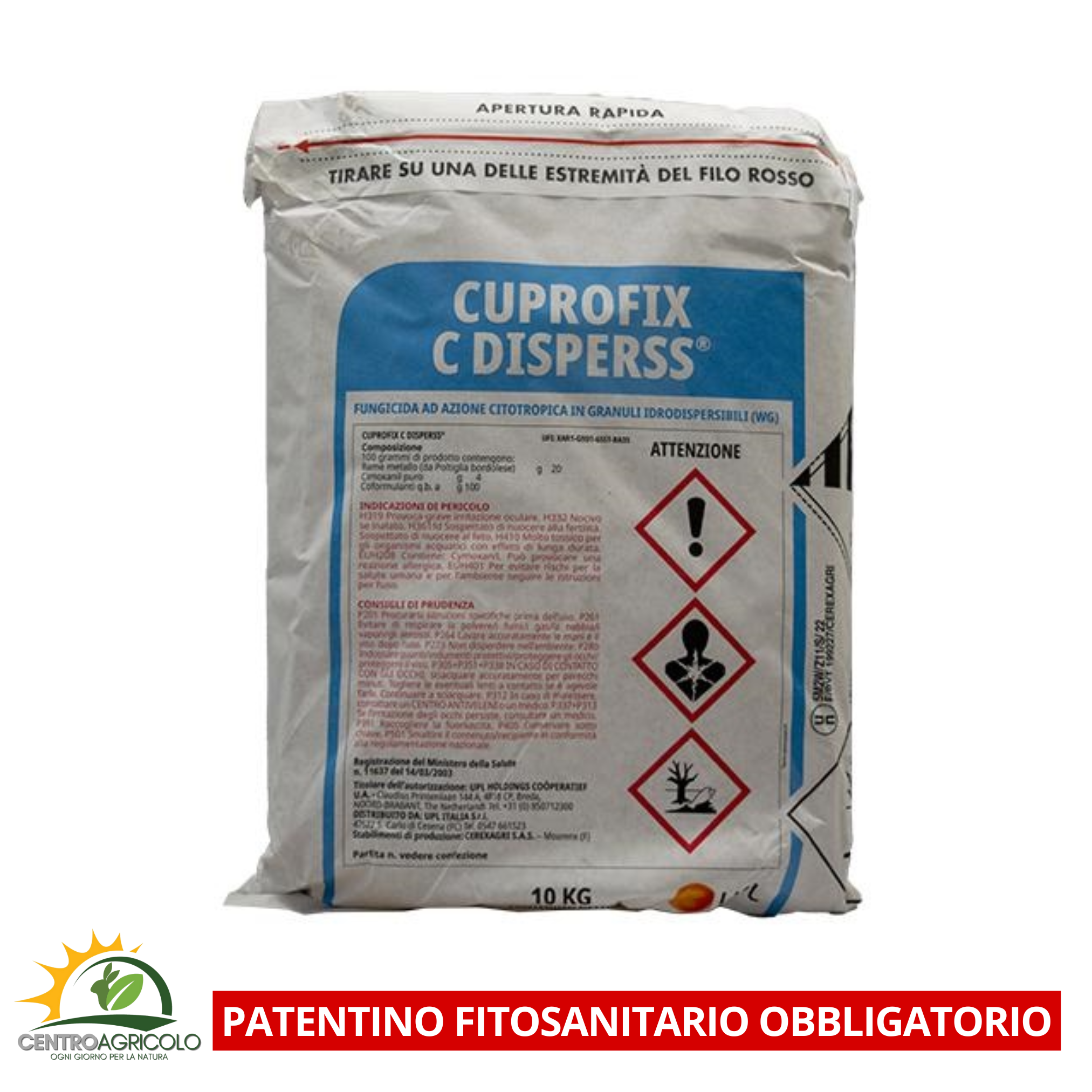 Cuprofix c Disperss Fungicide in water-soluble granules 1Kg