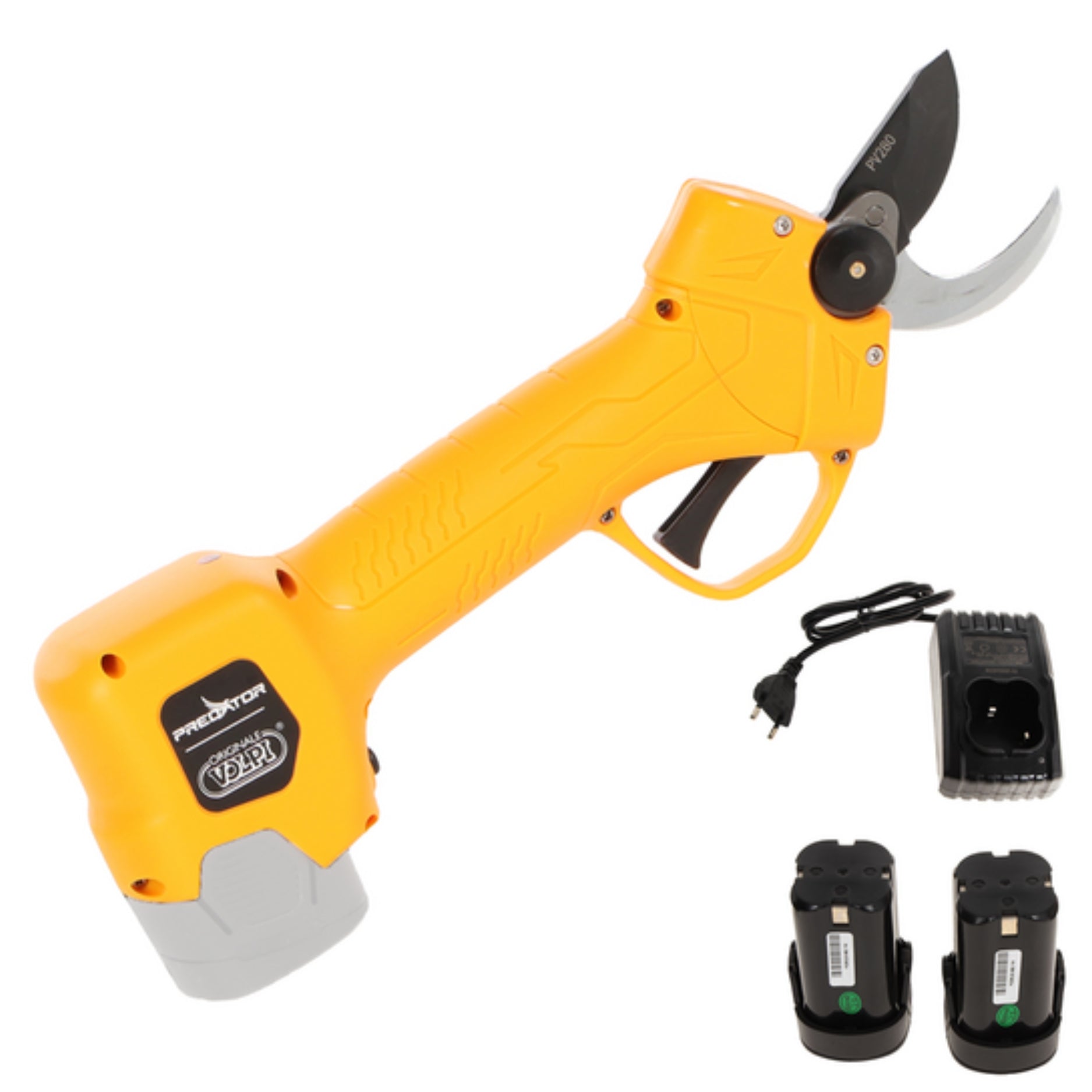 Forbici Da Potatura A Batteria PV280 | Motore Brushless | Taglio Ø 22 Mm | 2 Batterie Incluse