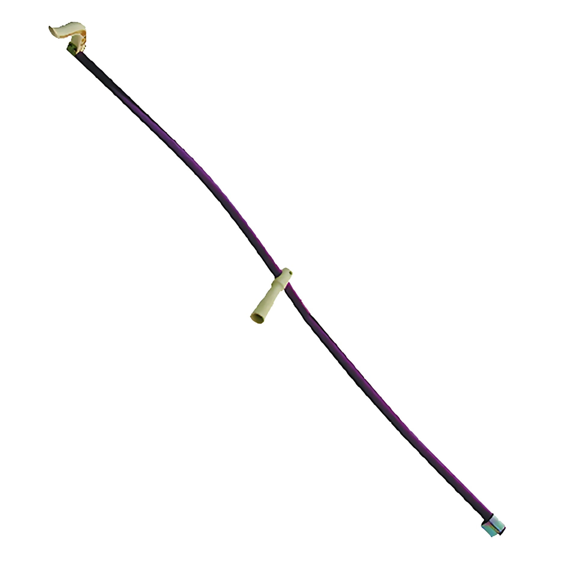 Caratteristiche Tecniche Avanzate | Manico Per Falce Da Fieno AG0400 | Tubolare In Acciaio Verniciato Con Anello, Chiavetta E Impugnatura Ergonomica