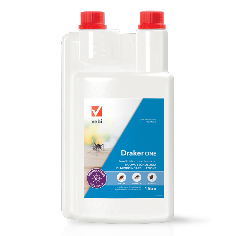 DRAKER ONE VEBI 1L - insetticida concentrato