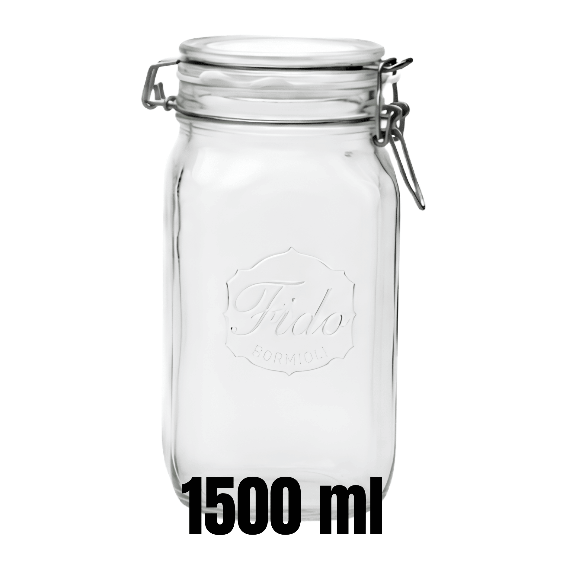 Vaso Ermetico In Vetro Fido Bormioli | Contenitore Per Conservazione Alimenti Da 125 A 1500 Ml