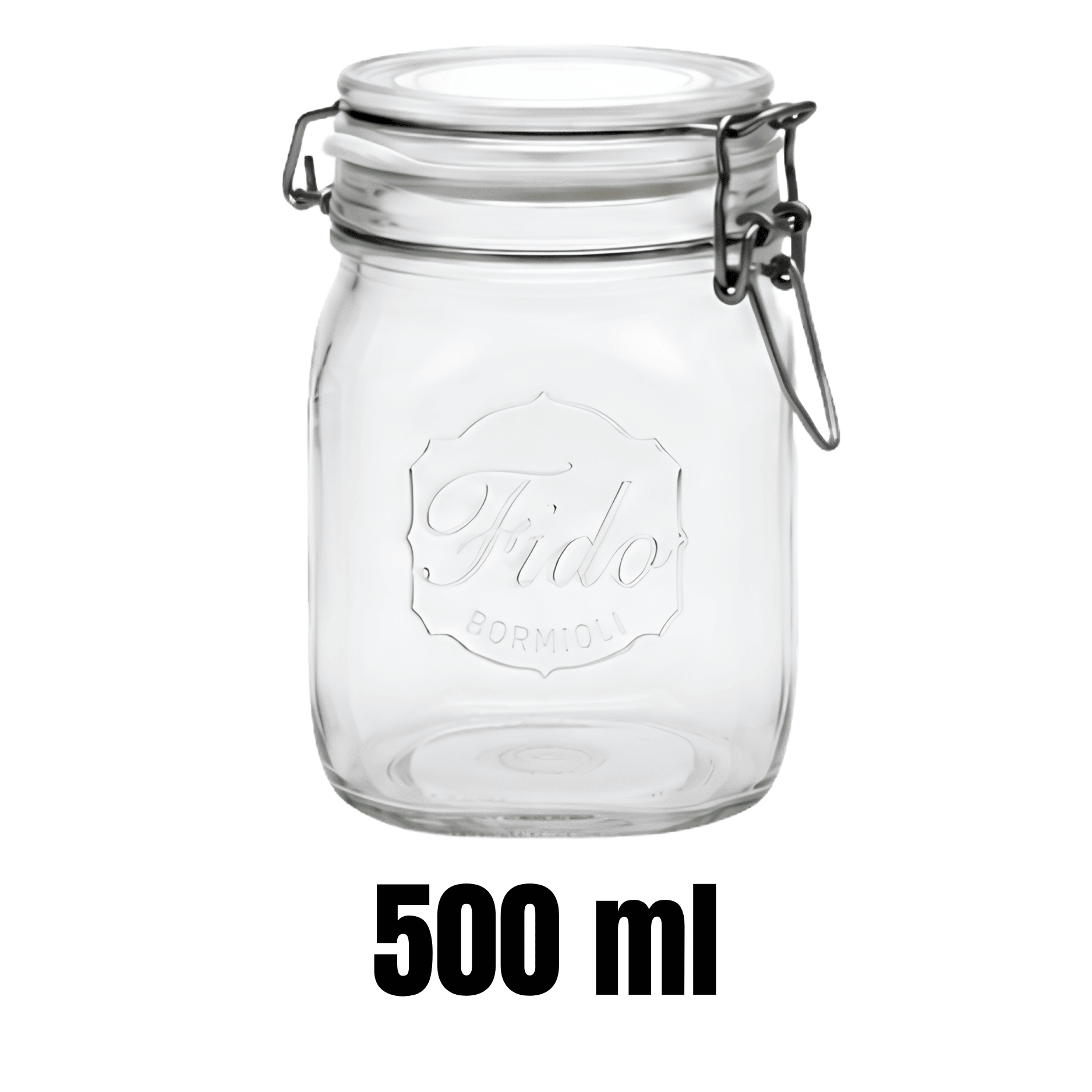 Vaso Ermetico In Vetro Fido Bormioli | Contenitore Per Conservazione Alimenti Da 125 A 1500 Ml