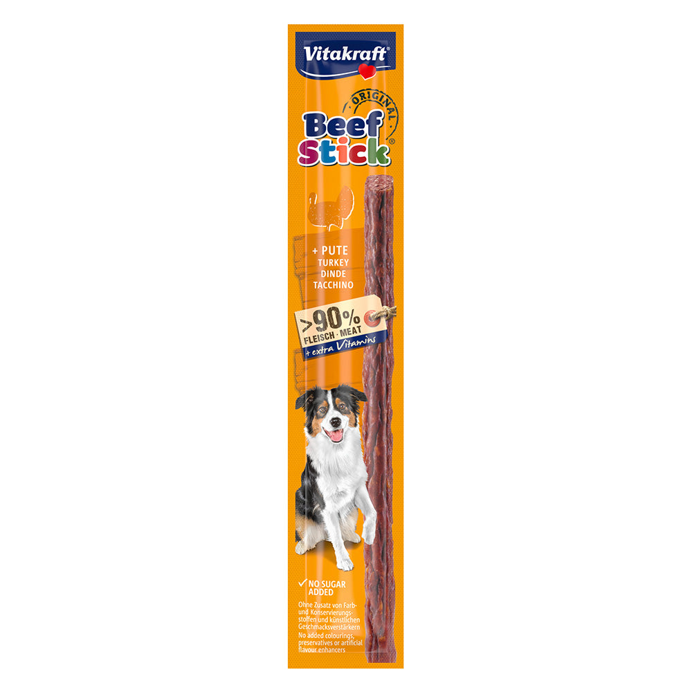 ALIMENTO STICK CANE 'BEEF STICK' gusto tacchino
