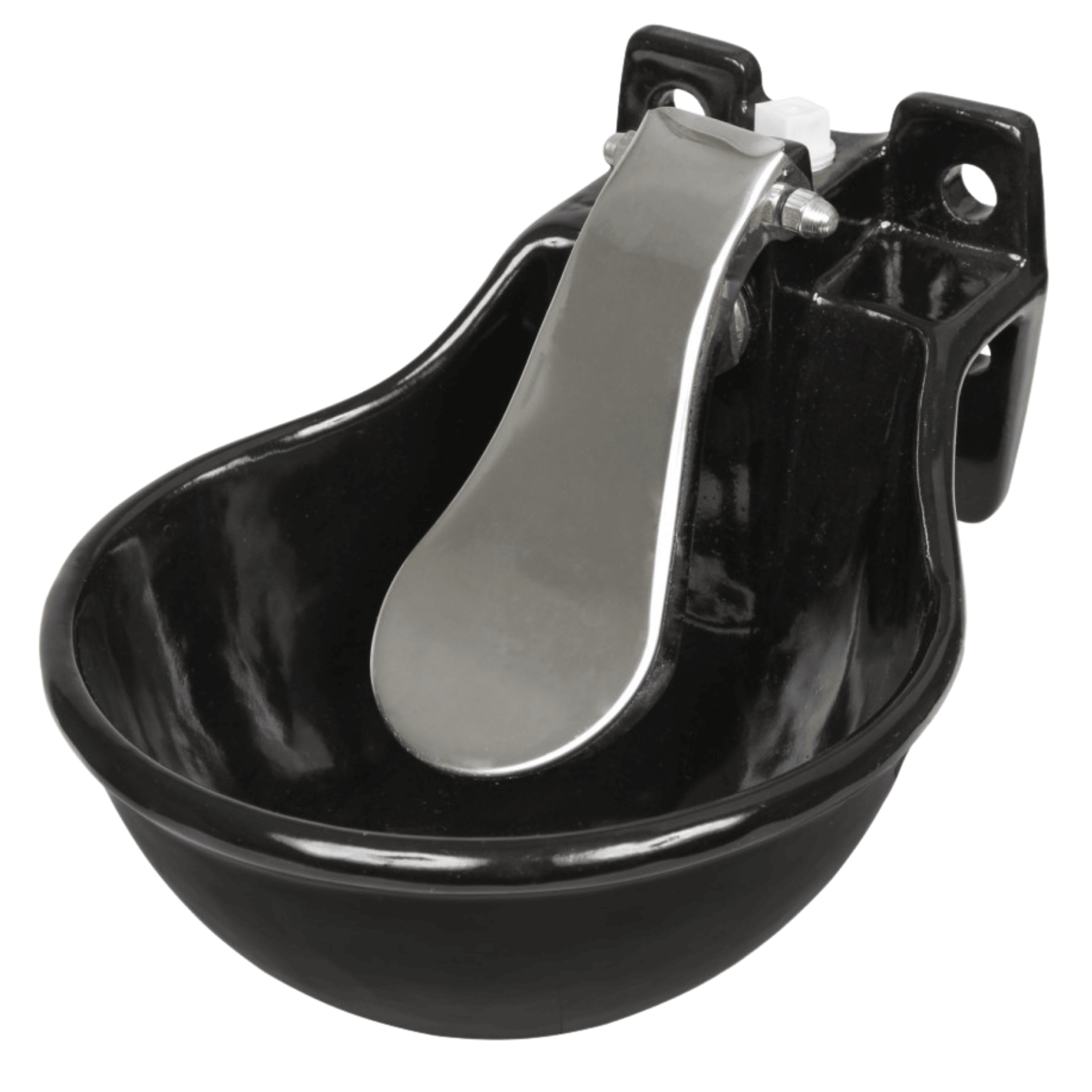 Abbeveratoio Professionale Per Bovini 221500 | Ciotola In Ghisa Verniciata | Battimuso Inox 1,45 Lt