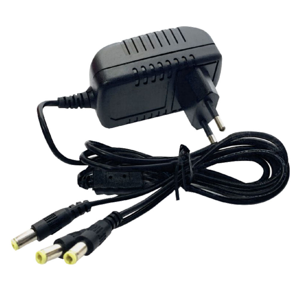Chargeur de batterie 3 voies 14,4 V Volpi | Pour une taille d'oliviers professionnelle et résistante