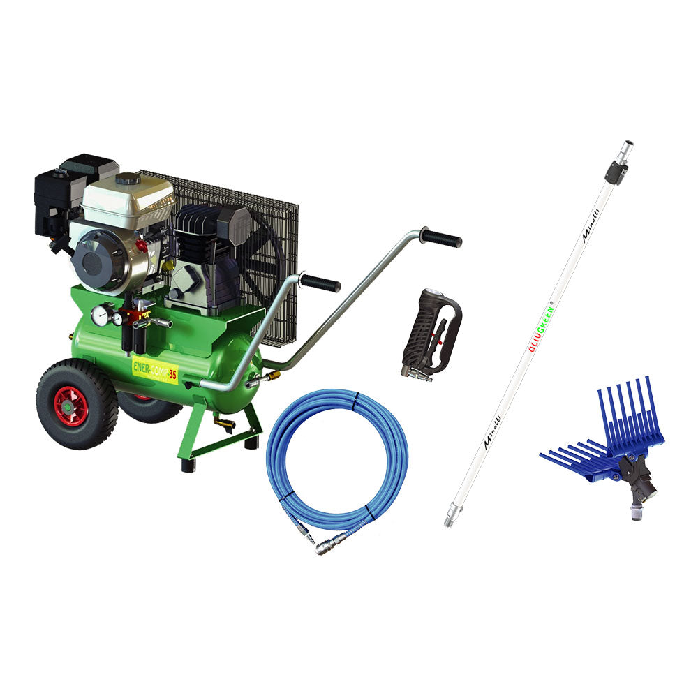 Kit Motocompressore 'Enercomp' Hp 4,8 Minelli | Per Raccolta Olive Professionale